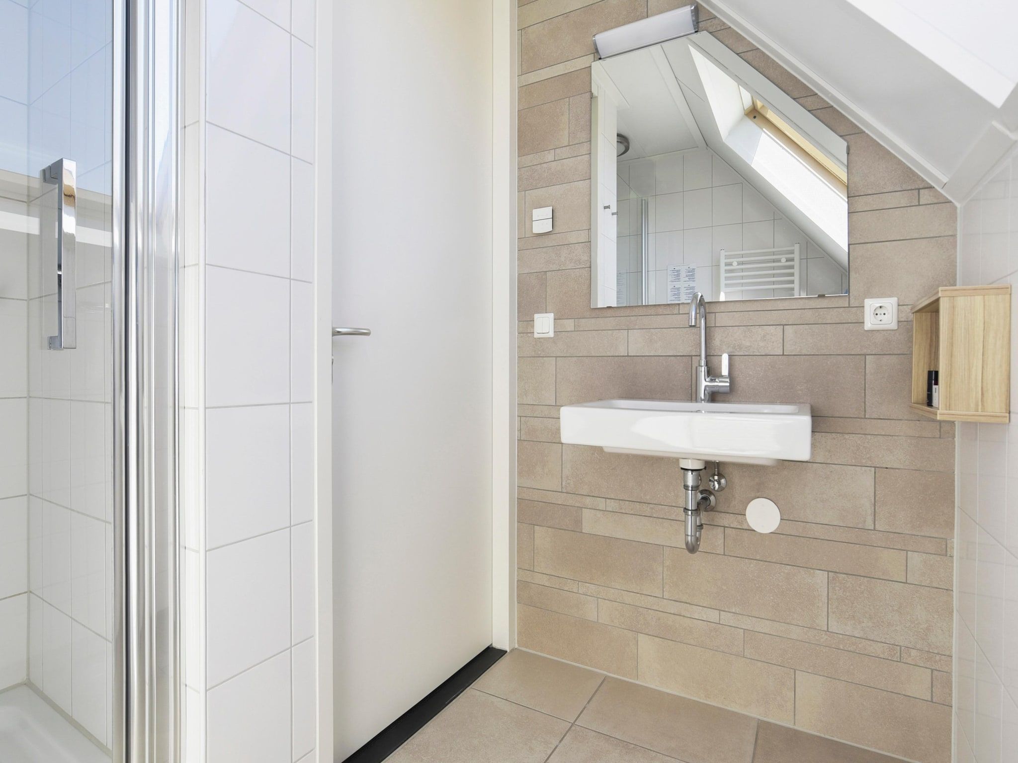 De badkamer van Strand Resort Nieuwvliet-Bad 13 in Nieuwvliet