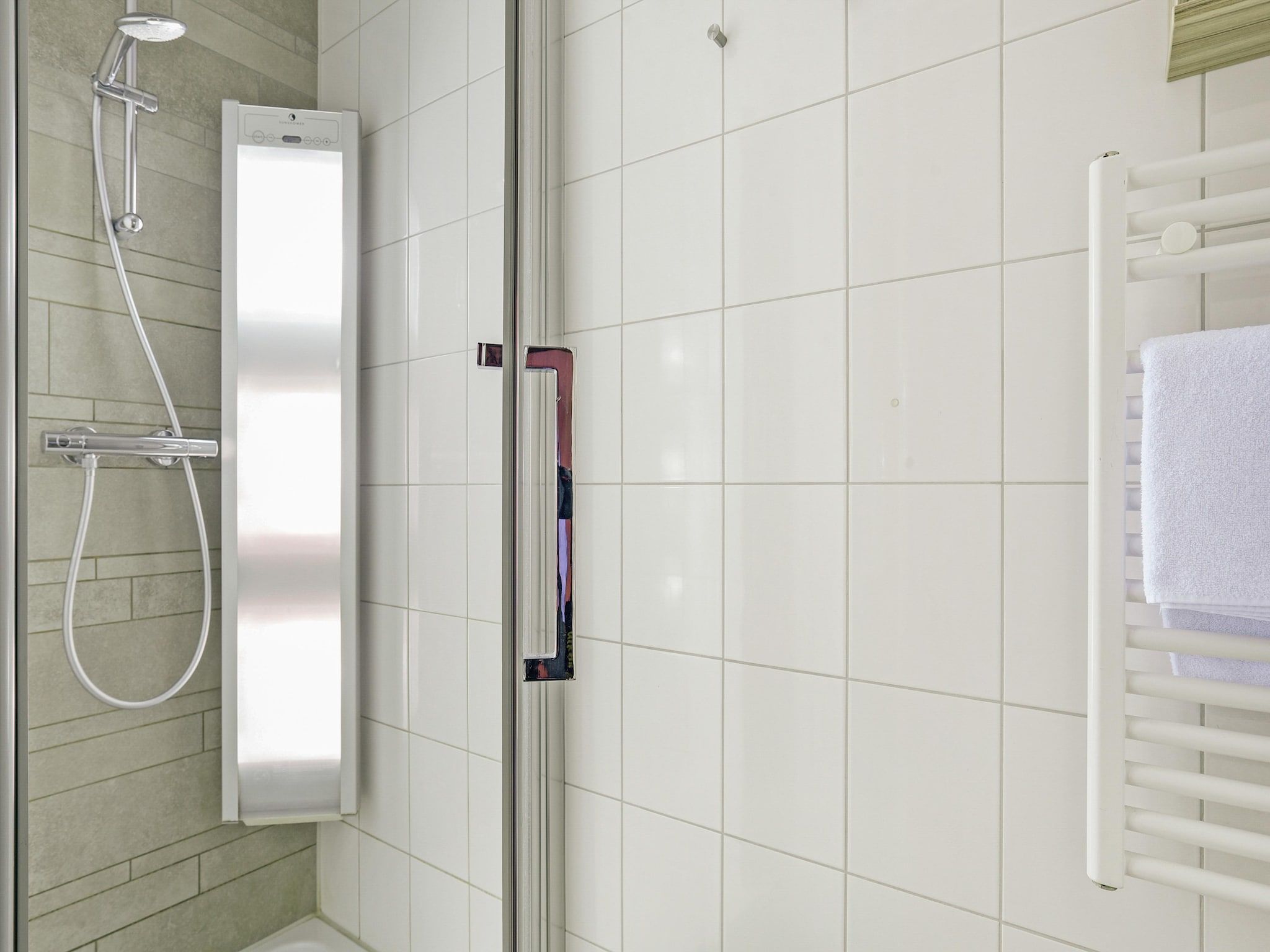 De badkamer van Strand Resort Nieuwvliet-Bad 13 in Nieuwvliet