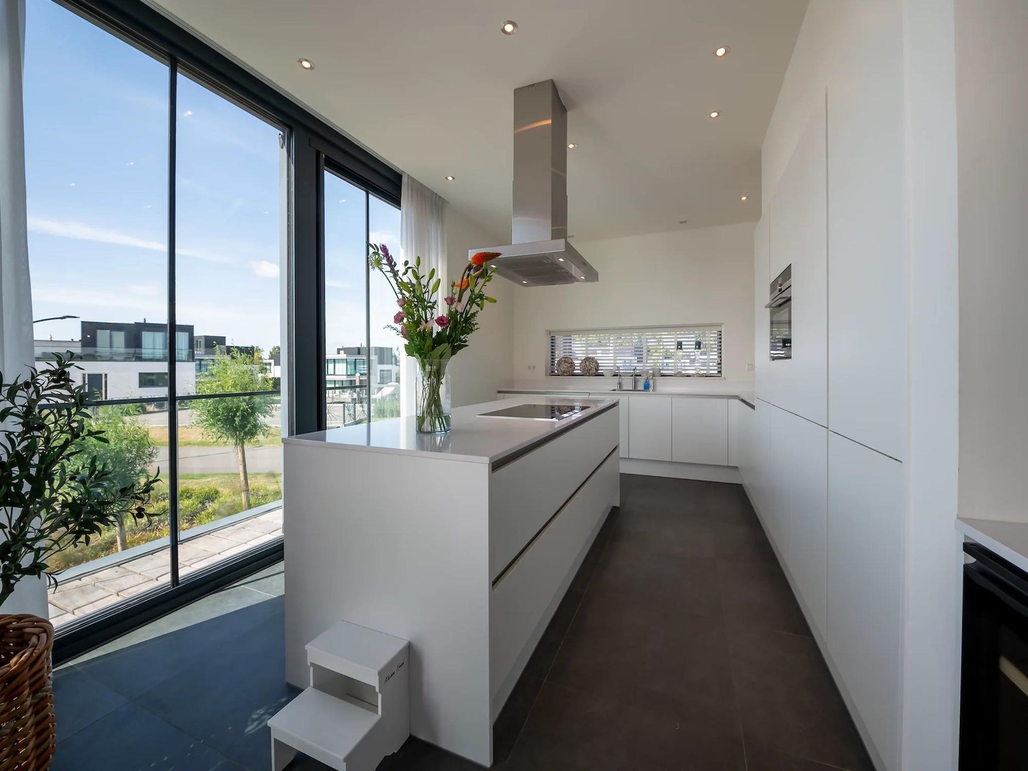 De keuken van Harbour Village 4 in Arnemuiden