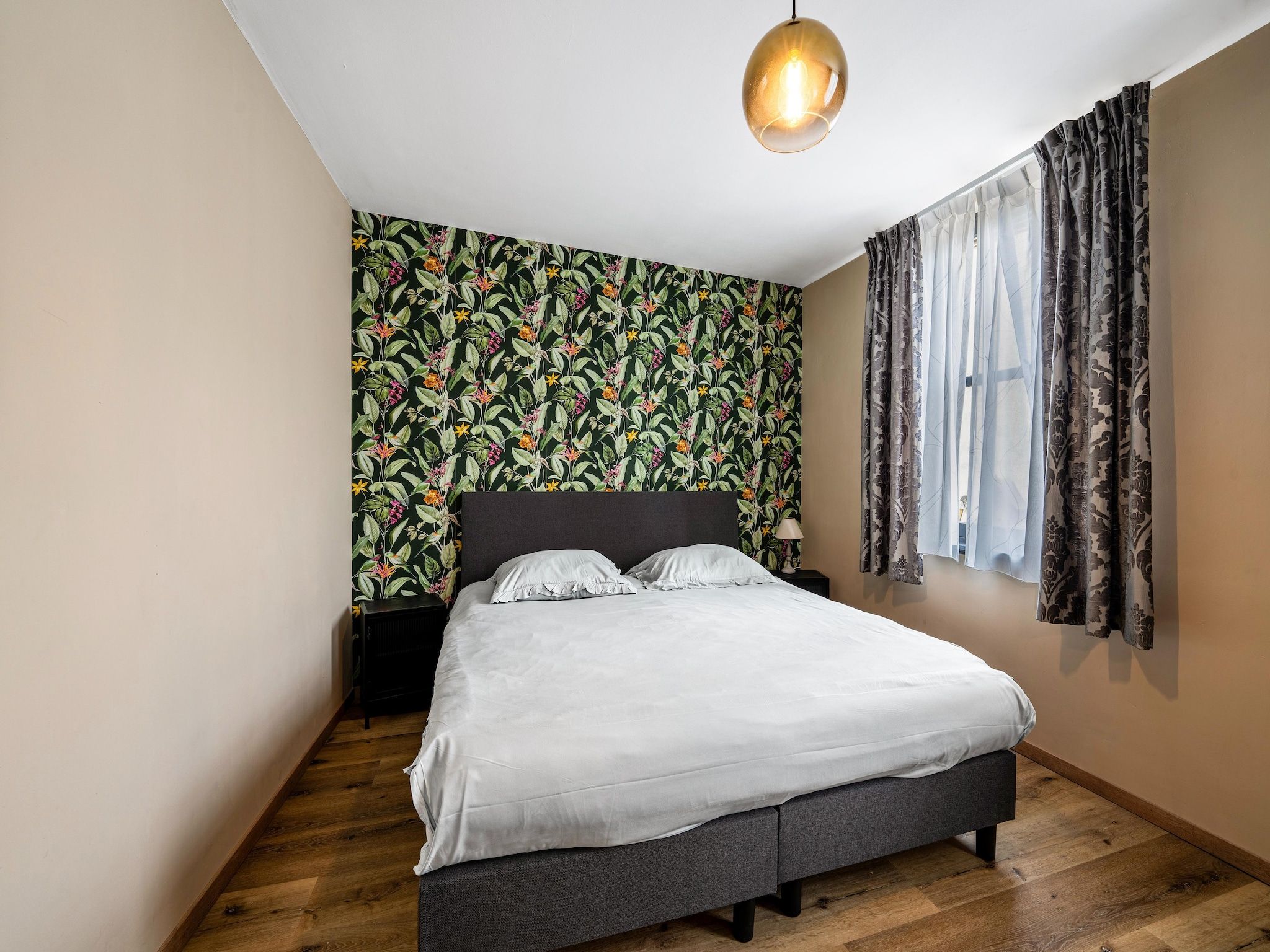 Een slaapkamer van Mergelhuis in Valkenburg