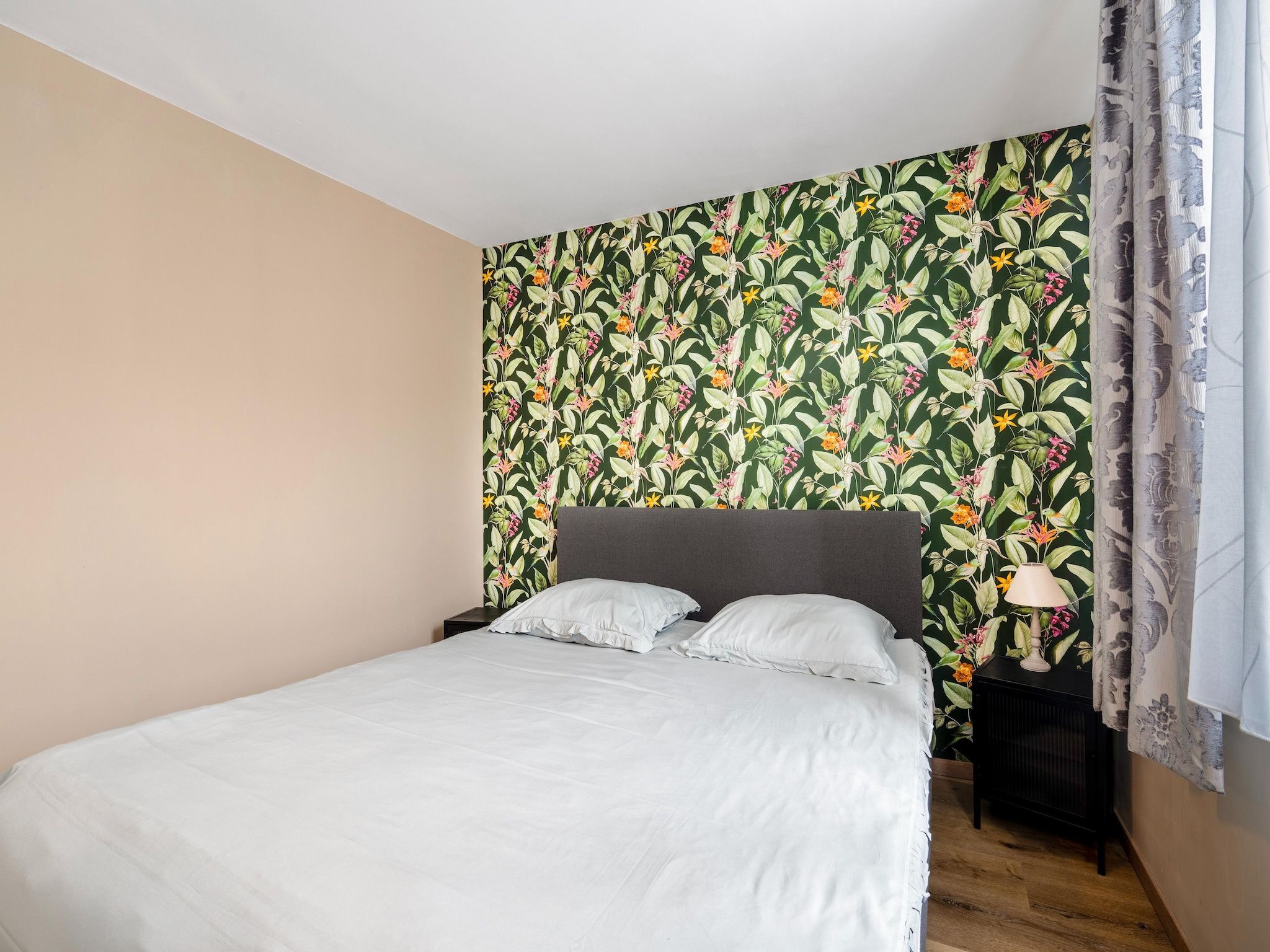 Een slaapkamer van Mergelhuis in Valkenburg