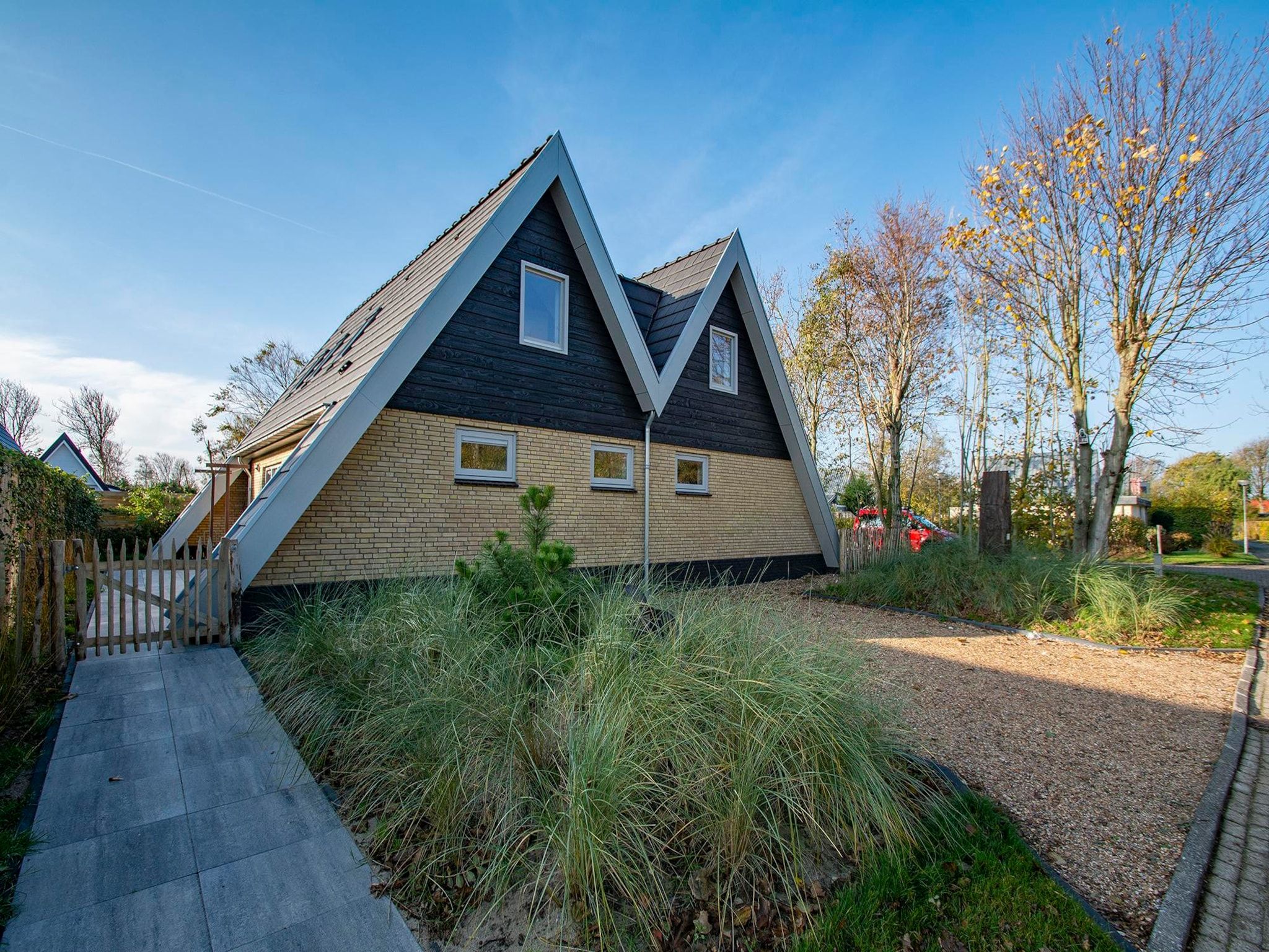 De buitenkant van Sandepark 171 in Callantsoog