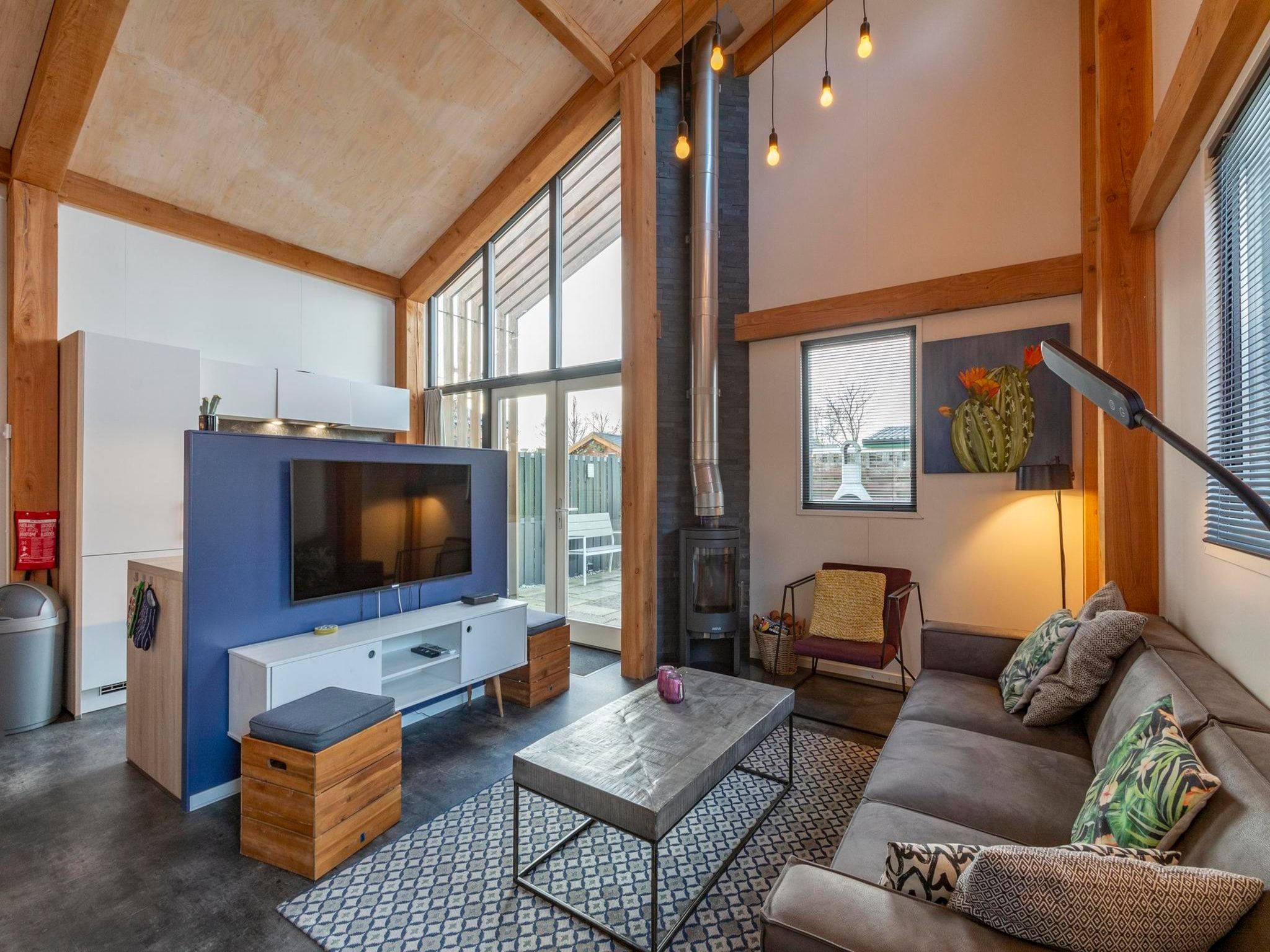 De woonkamer van Duinvink in Sint Maartenszee