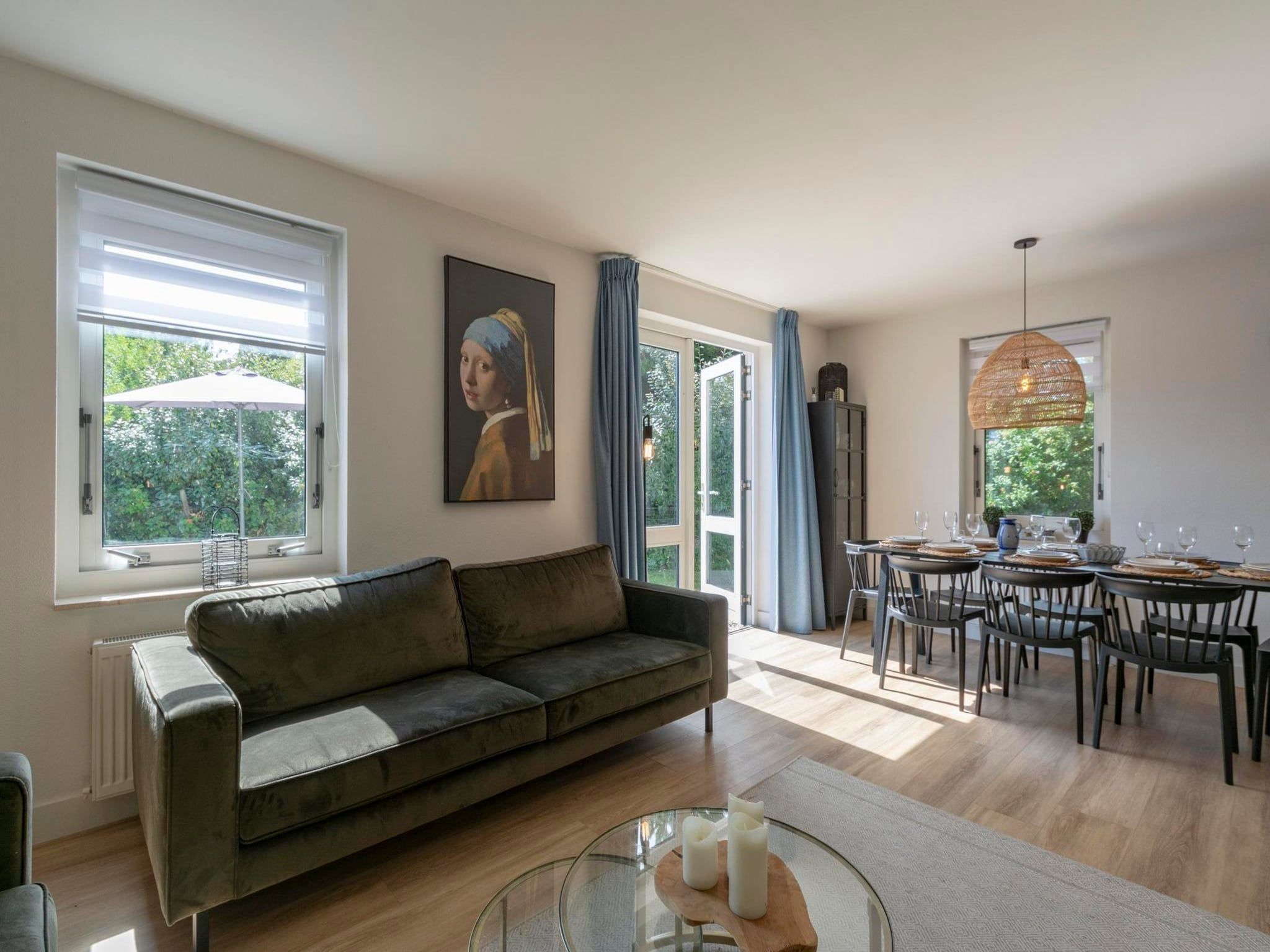 De woonkamer van Duynopgangh 16 in Julianadorp aan Zee