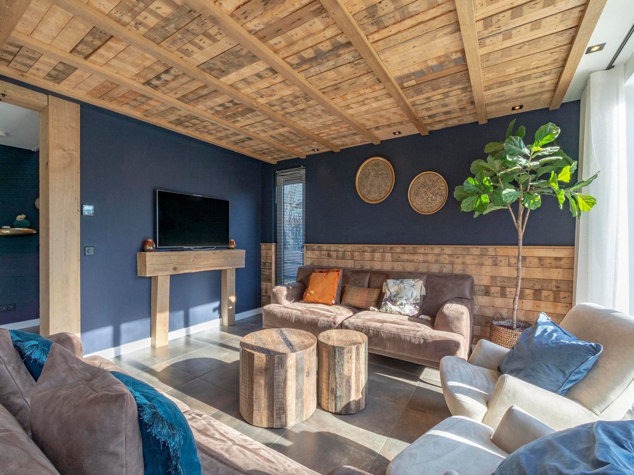 De woonkamer van Luxe Villa Keizerskroon - Keizerkroon 63 in Julianadorp aan Zee