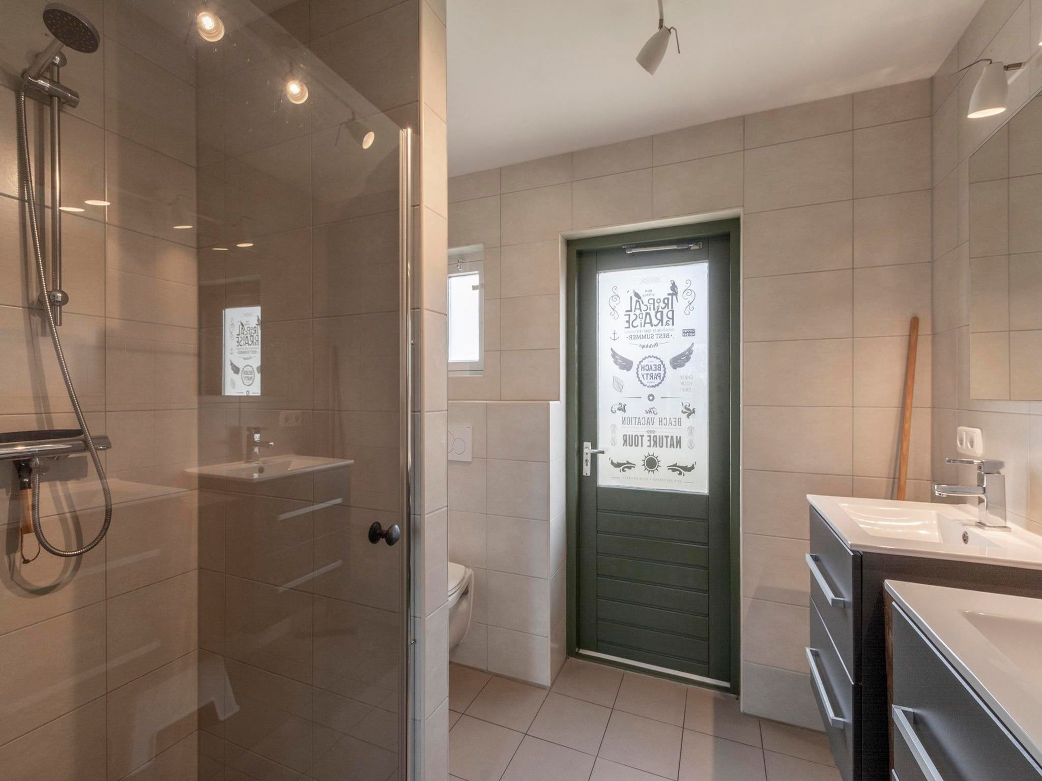 De badkamer van Villa Zuidwester in Callantsoog