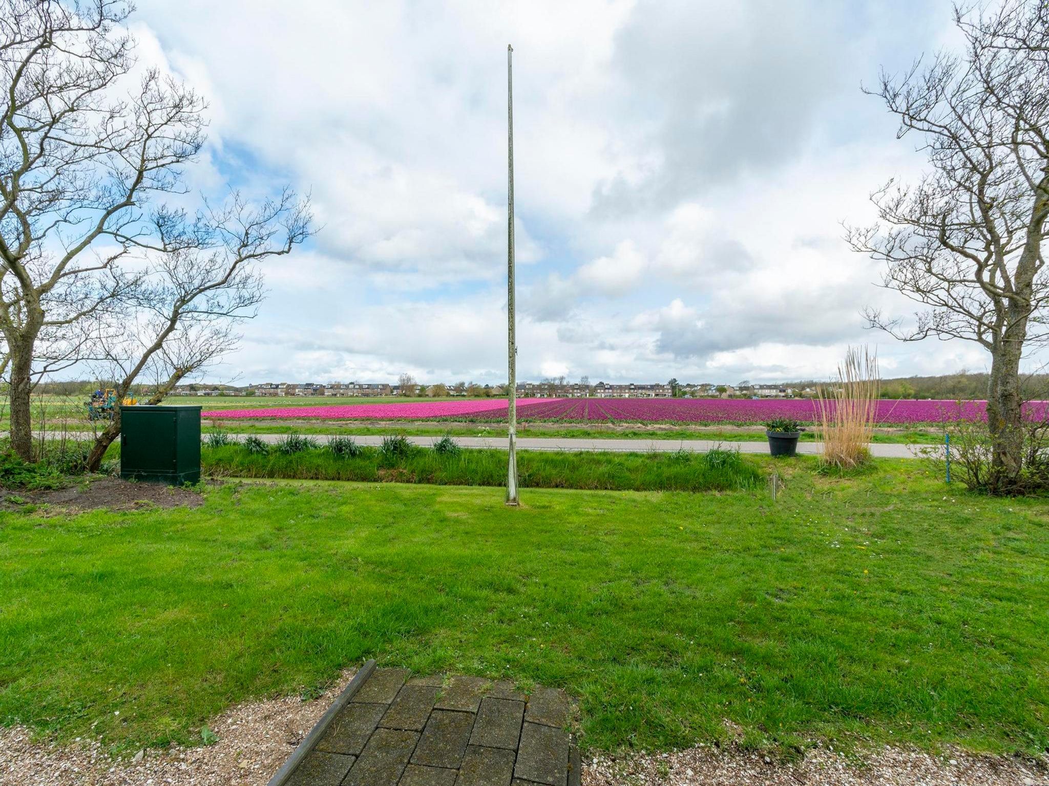 De tuin van Villa Zuidwester in Callantsoog