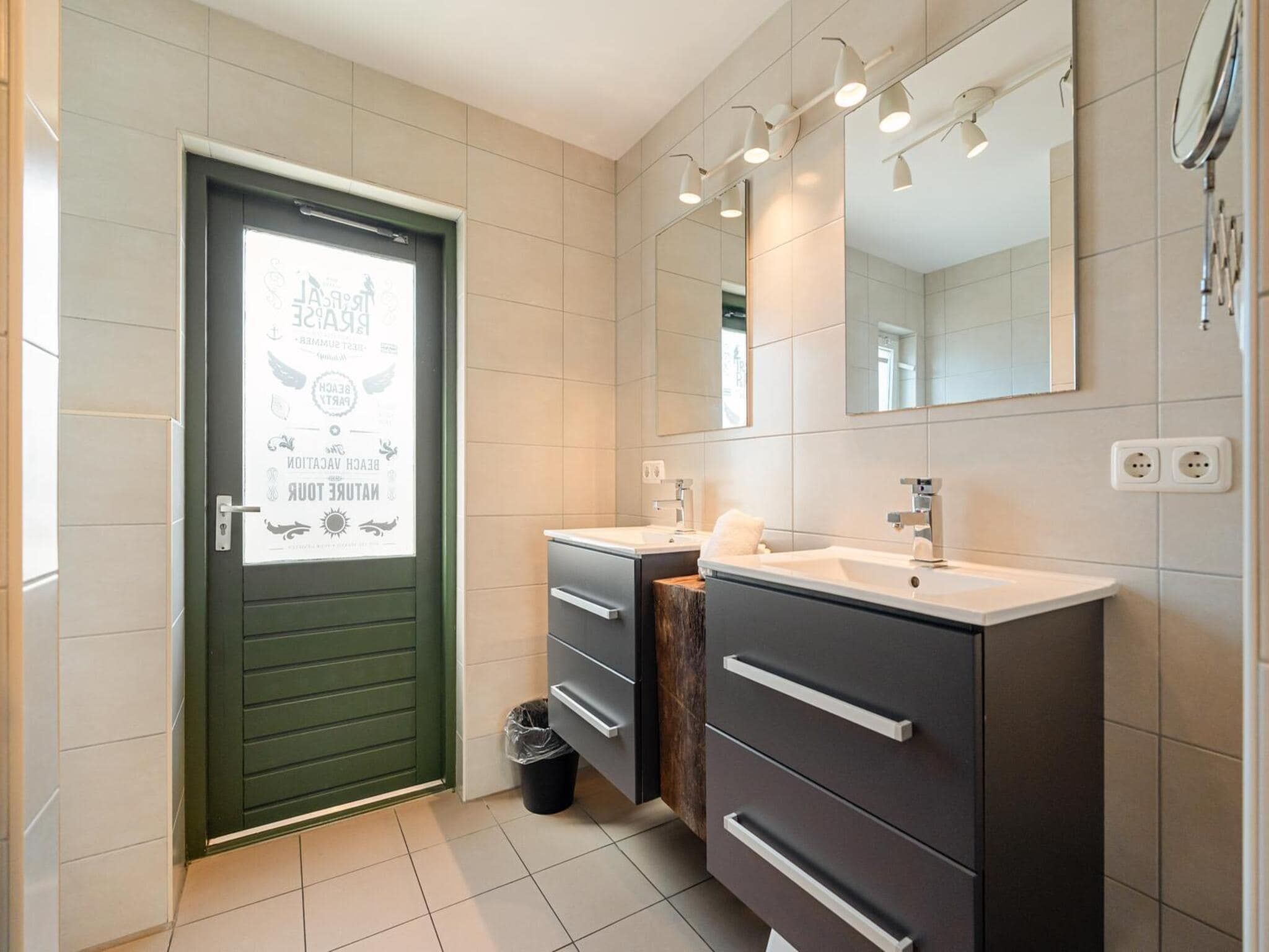 De badkamer van Villa Zuidwester in Callantsoog