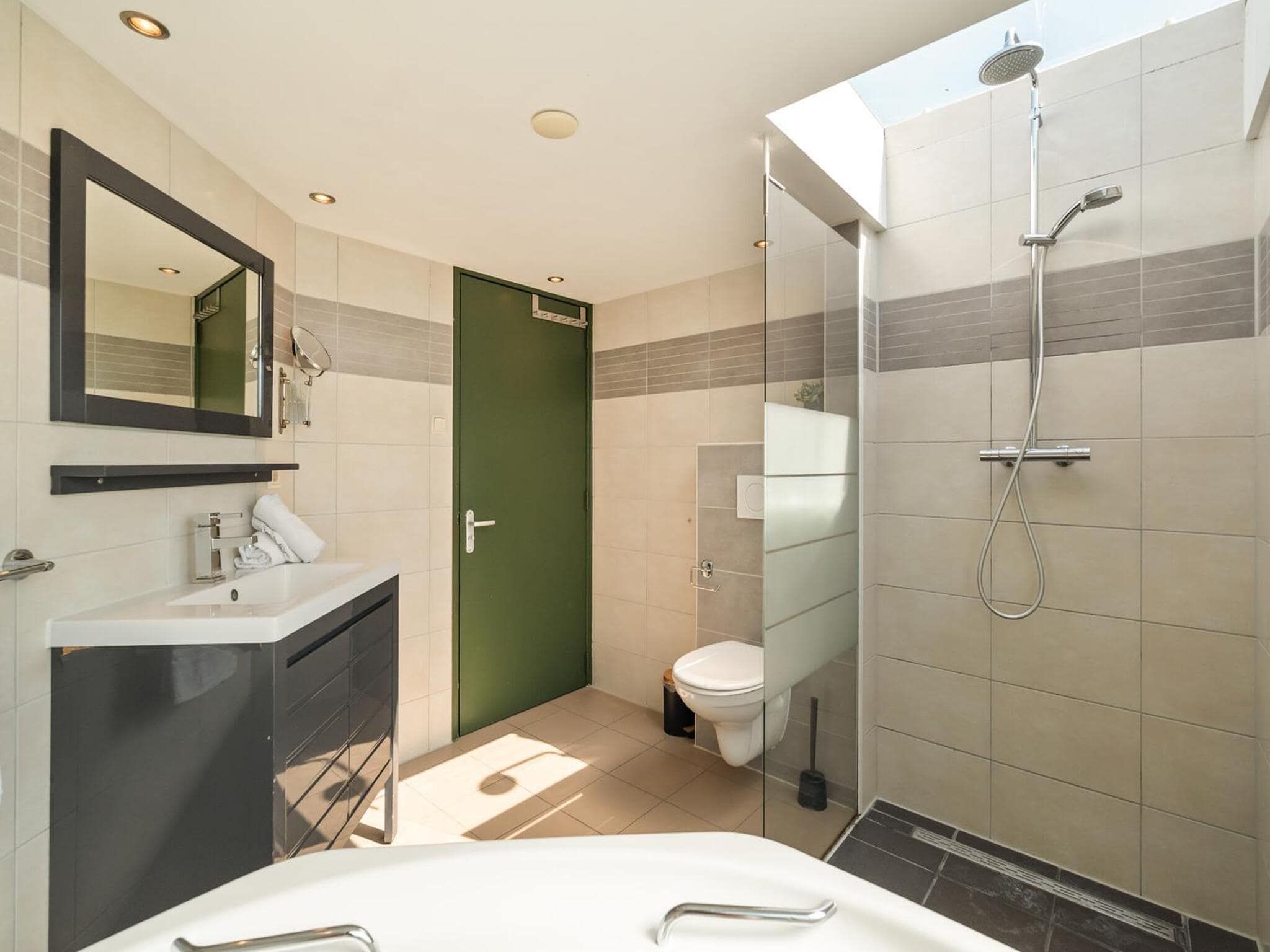 De badkamer van Villa Zuidwester in Callantsoog
