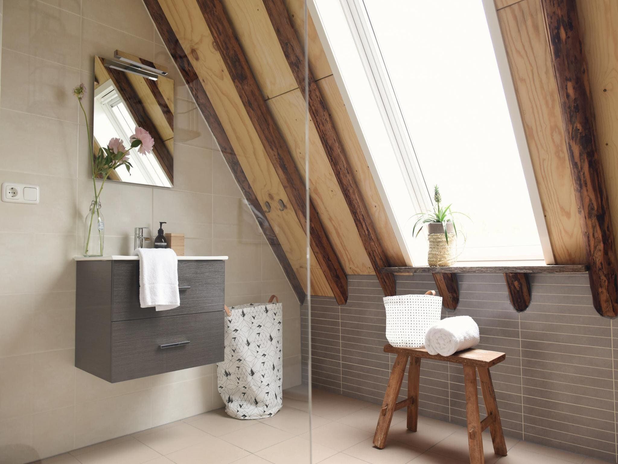 De badkamer van Vossehoeck 2 in Callantsoog