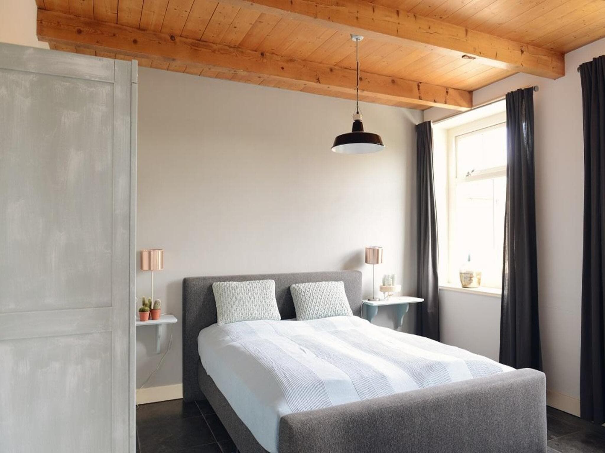 Een slaapkamer van Vossehoeck 2 in Callantsoog