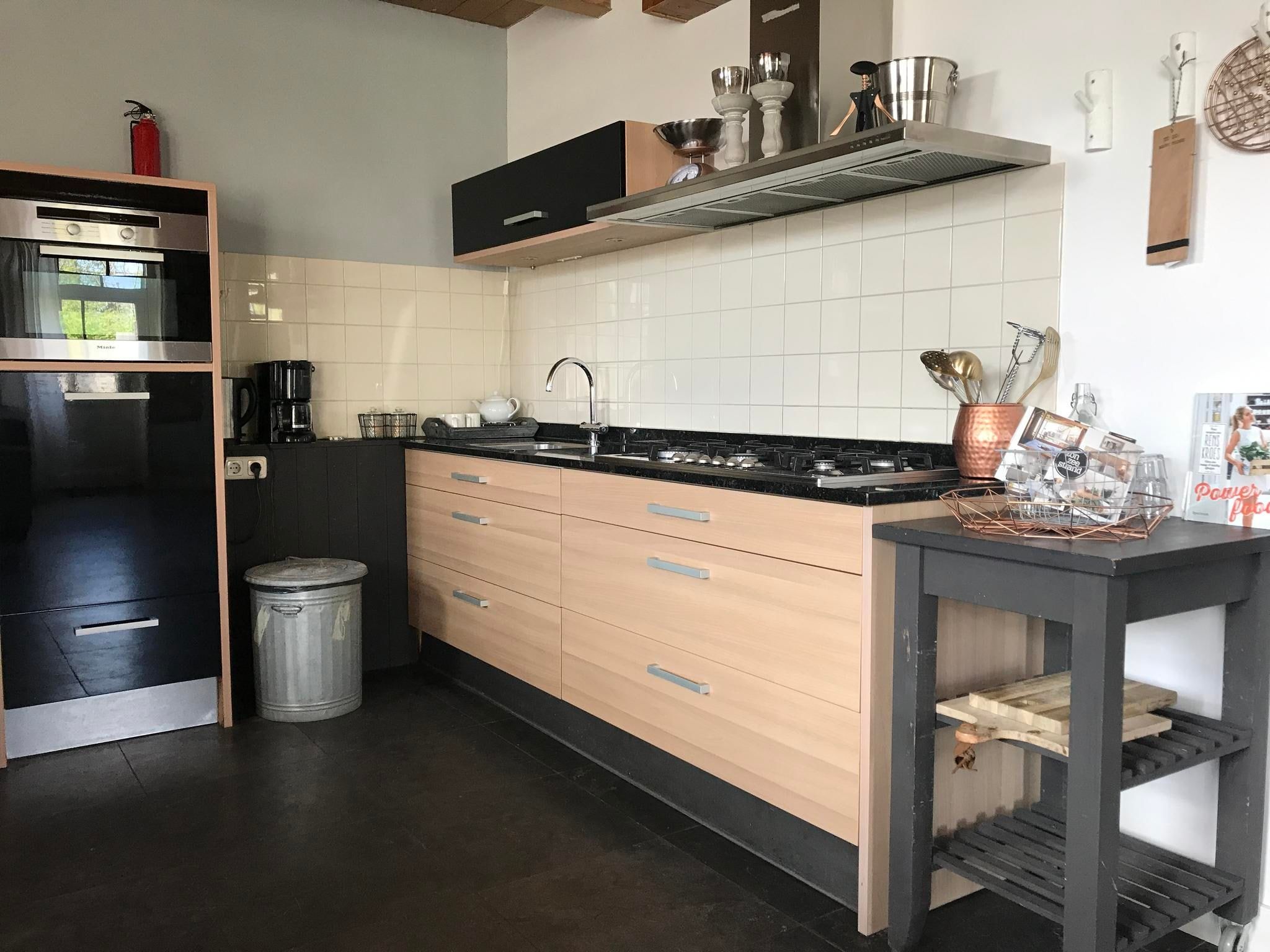 De keuken van Hoeve Landzicht in Callantsoog