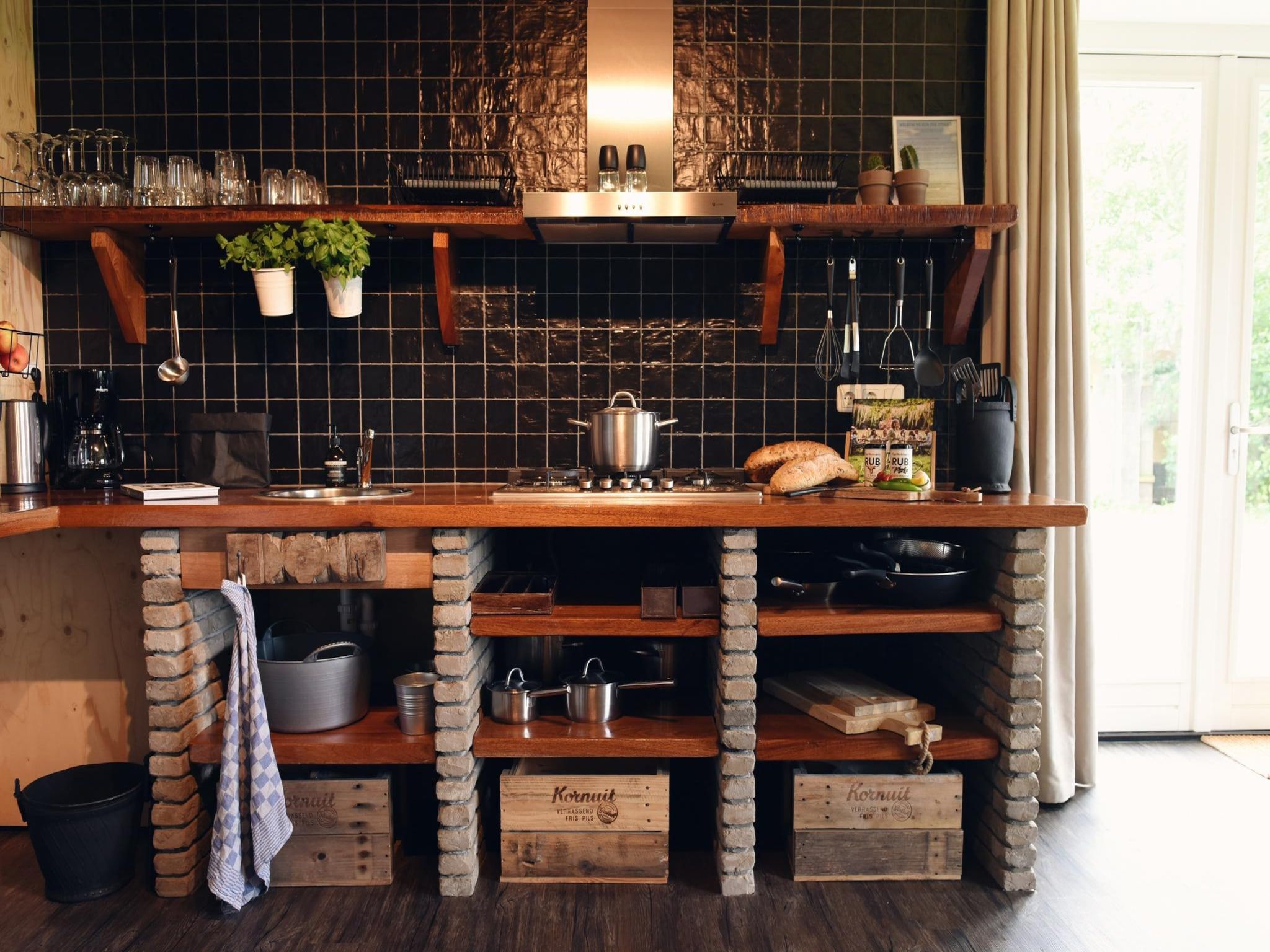 De keuken van Hoeve Landzicht in Callantsoog