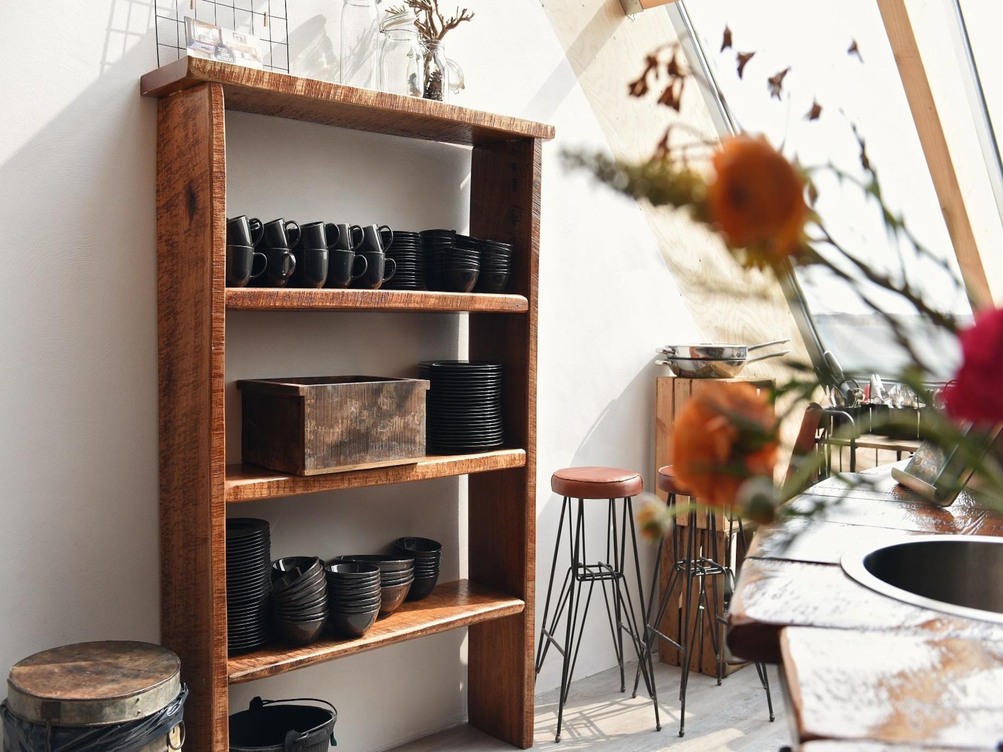 De keuken van Hoeve Landzicht in Callantsoog