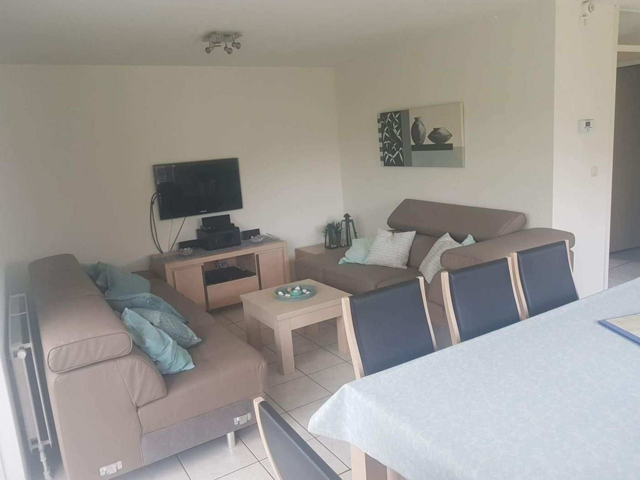 De woonkamer van Scheldeveste 149 Schelde Breskens in Breskens