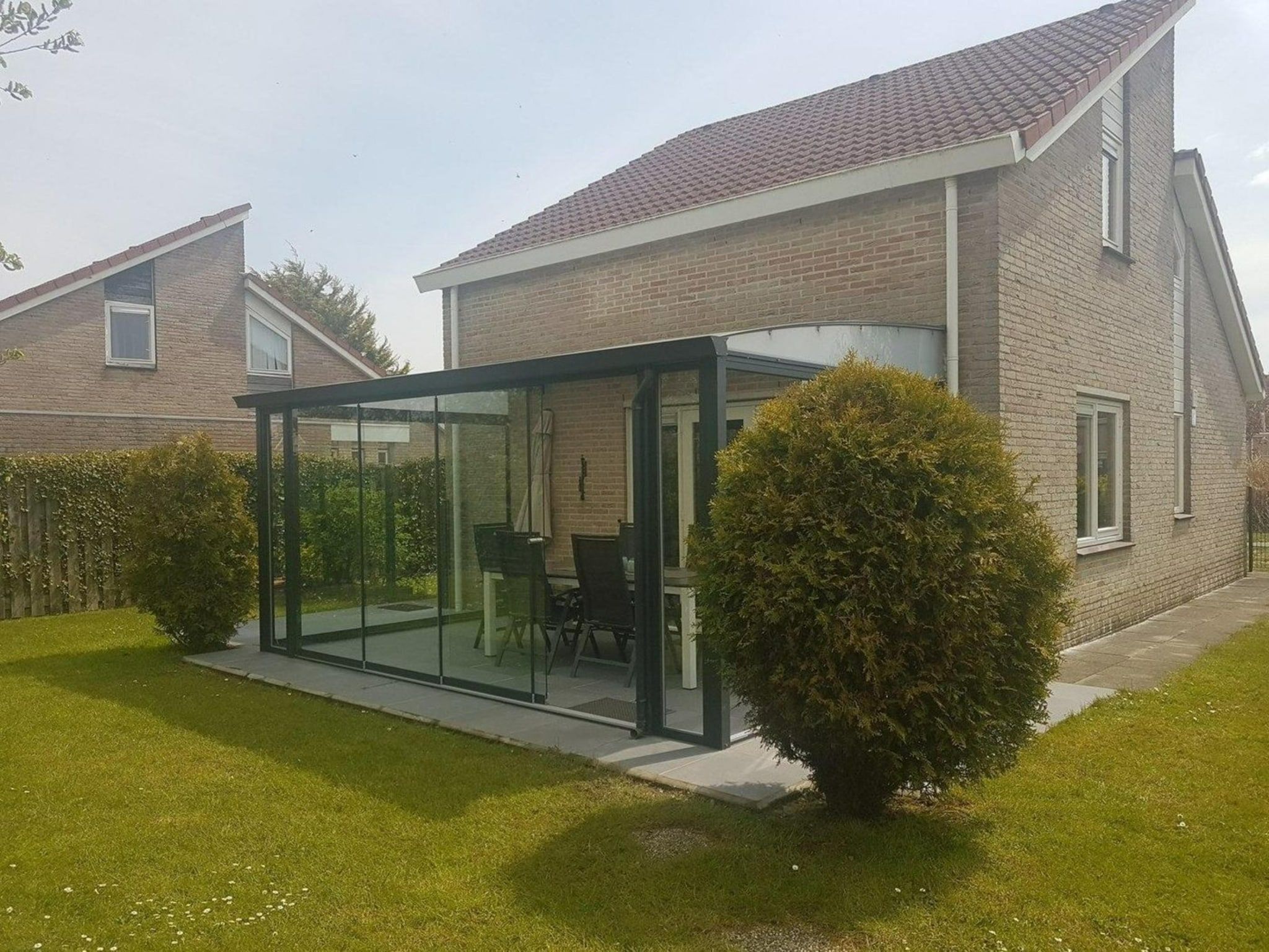 De tuin van Scheldeveste 149 Schelde Breskens in Breskens