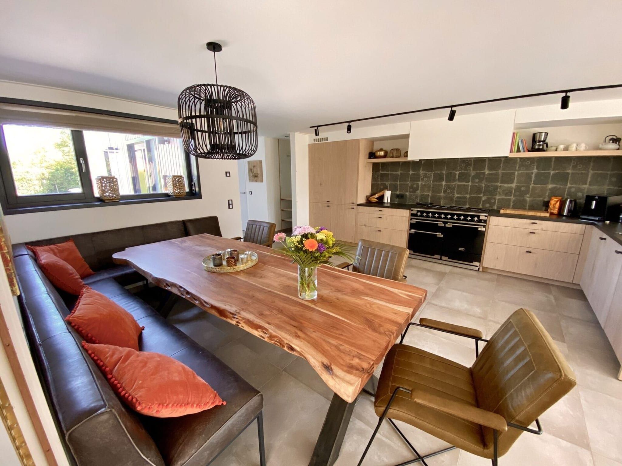 De keuken van Lepelblad 42 en 44  Nieuwvliet-Bad in Nieuwvliet-Bad