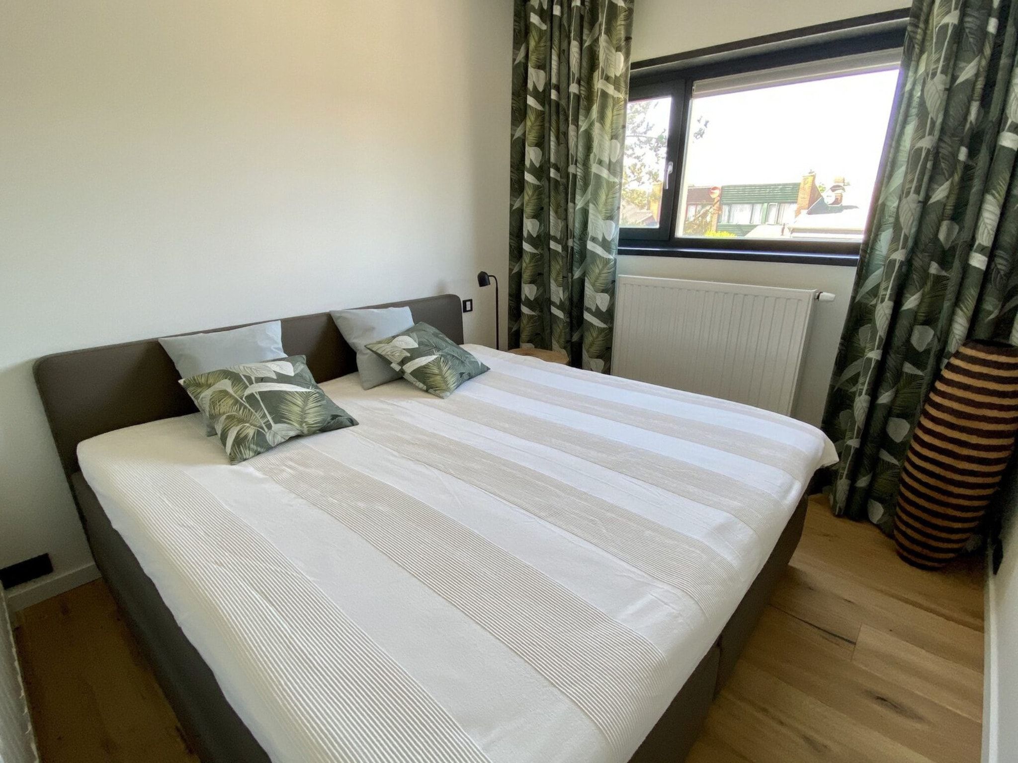 Een slaapkamer van Lepelblad 42 en 44  Nieuwvliet-Bad in Nieuwvliet-Bad