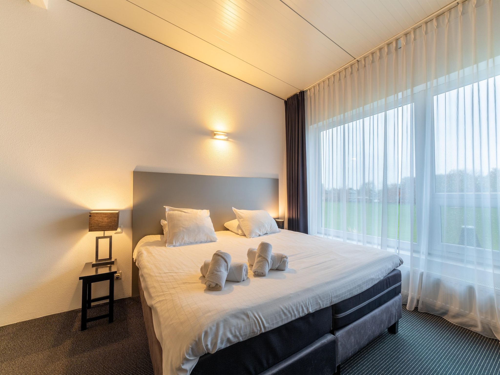 Een slaapkamer van De Slaapfabriek in Teuge