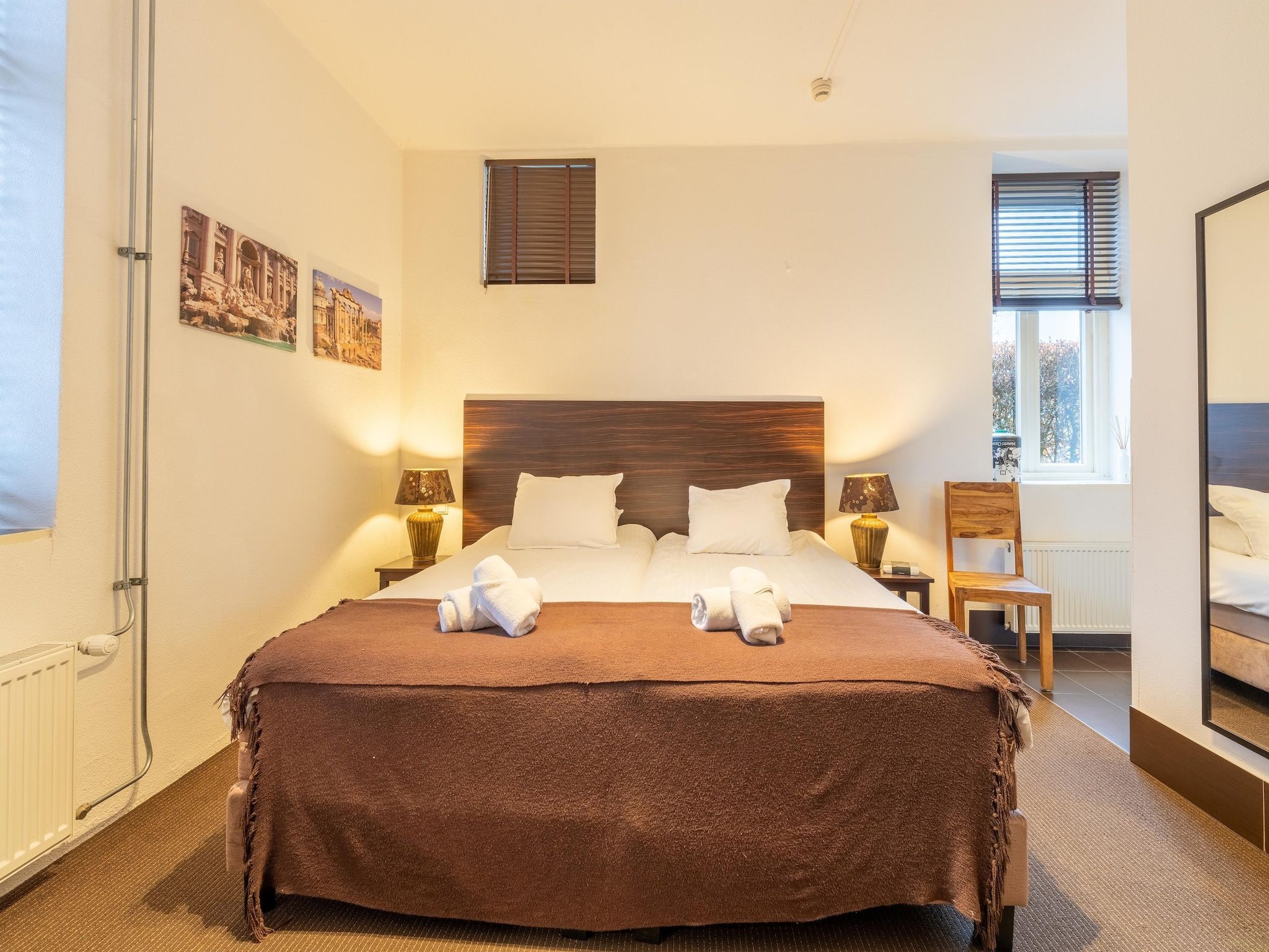 Een slaapkamer van De Slaapfabriek in Teuge