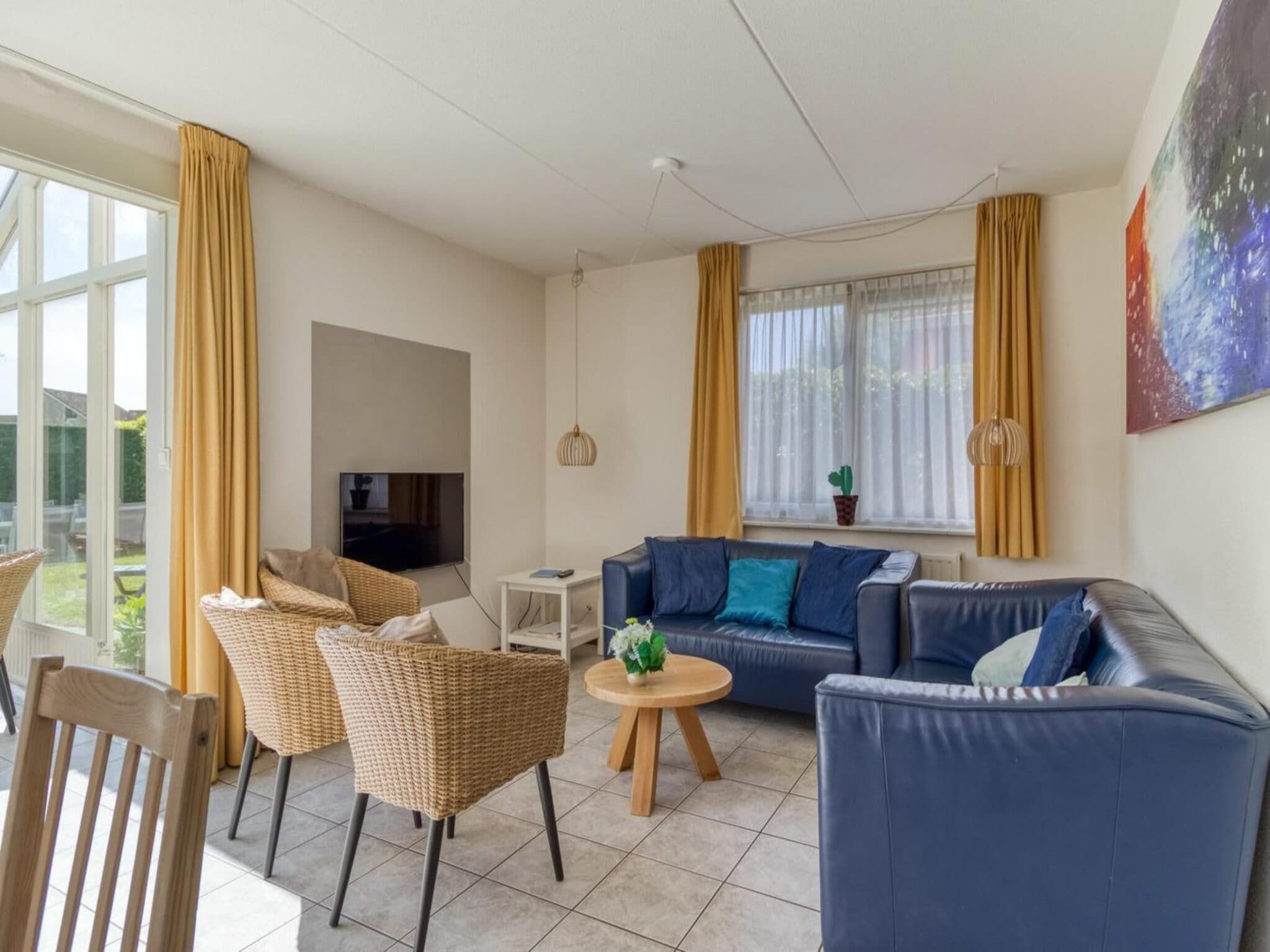 De woonkamer van Scheldeveste 165 Schelde Breskens in Breskens