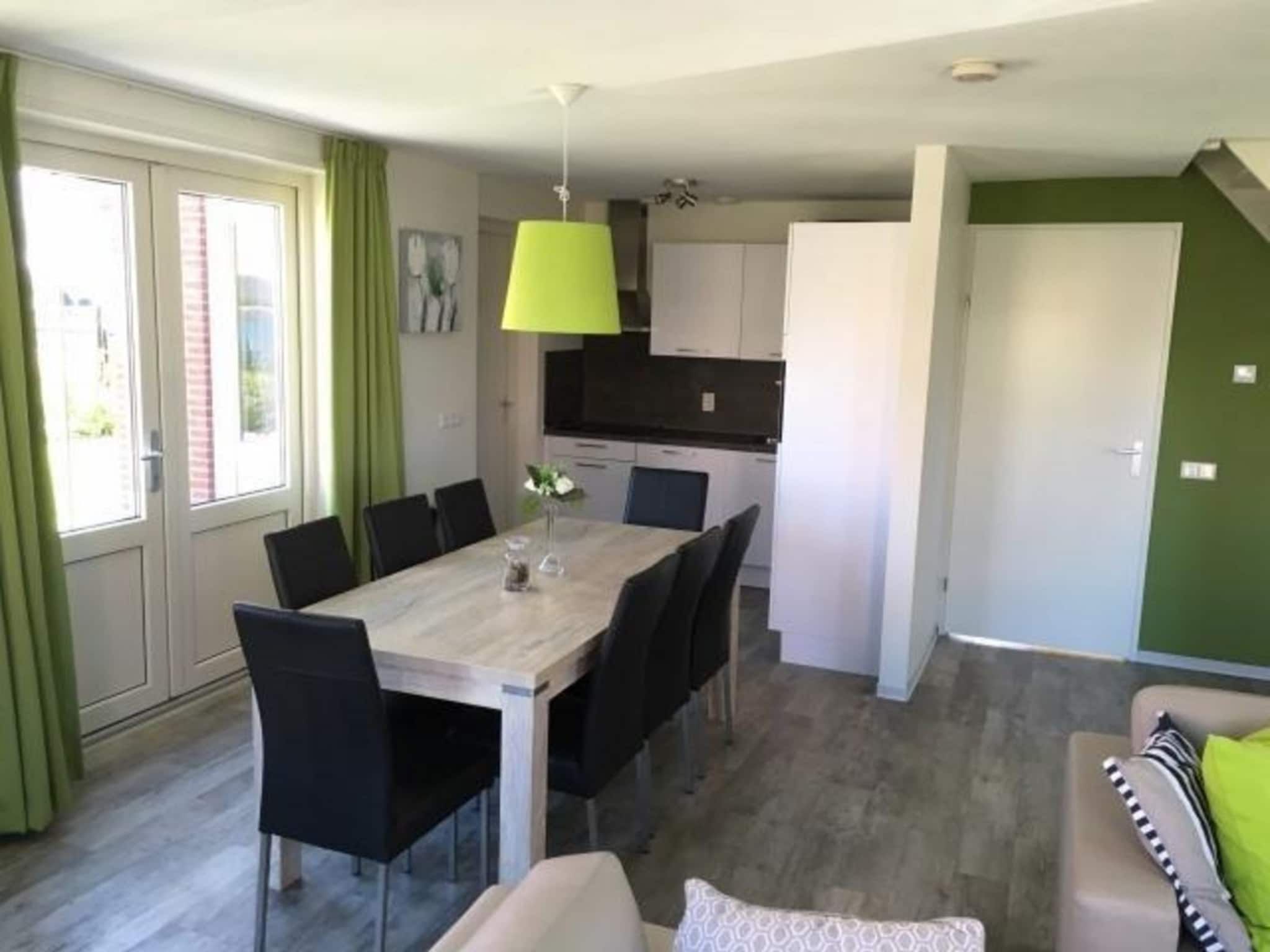 De eetkamer van Landgoed de Lente 12 Krokus Breskens in Breskens