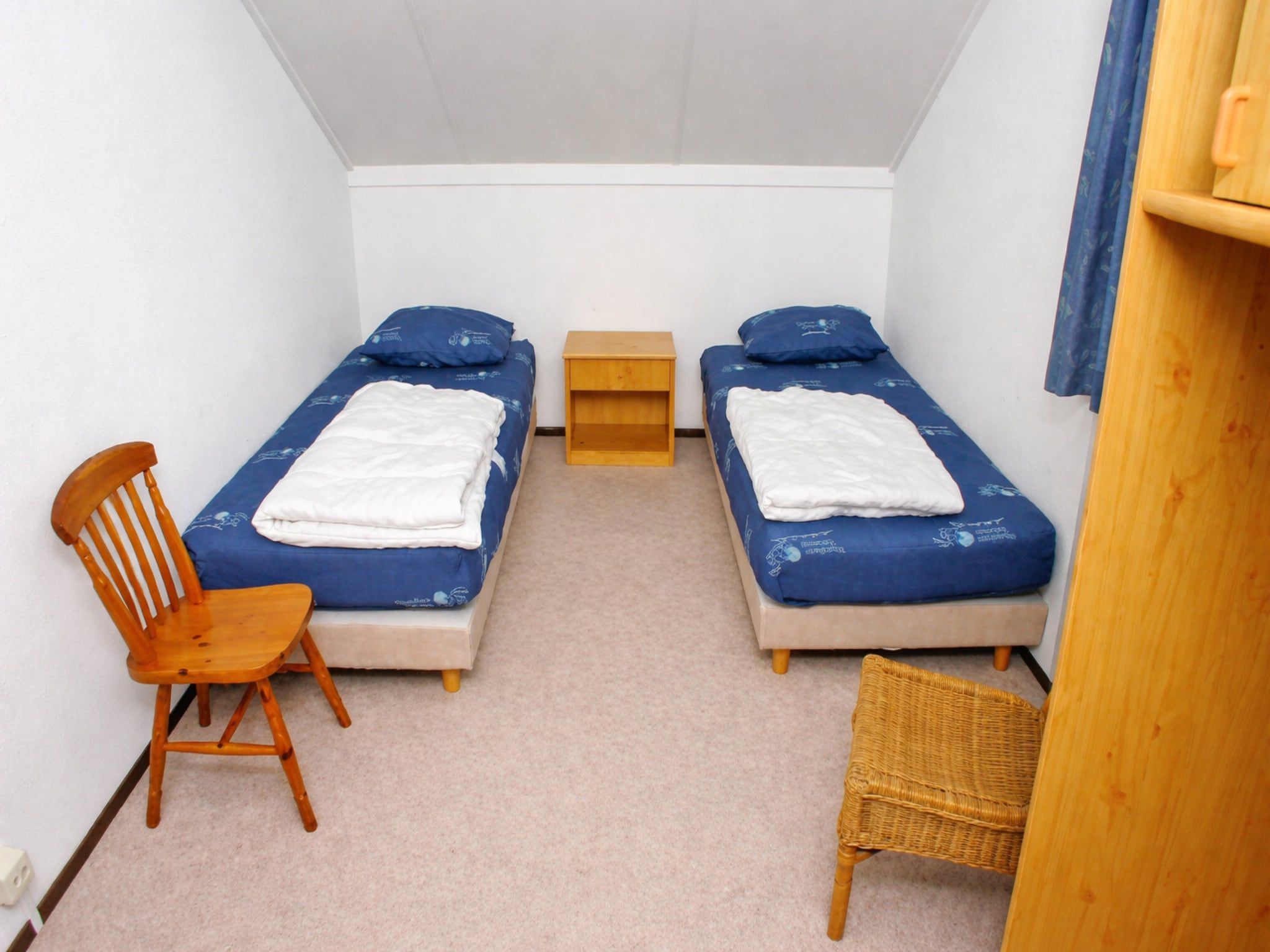 Een slaapkamer van Scheldeveste 97 Schelde Breskens in Breskens