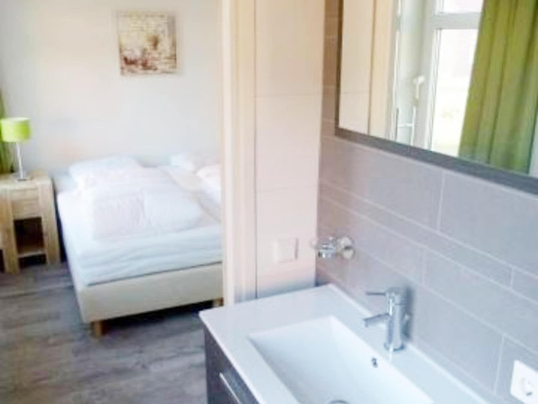 Een slaapkamer van Landgoed de Lente 40 Sneeuwklokje Breskens in Breskens