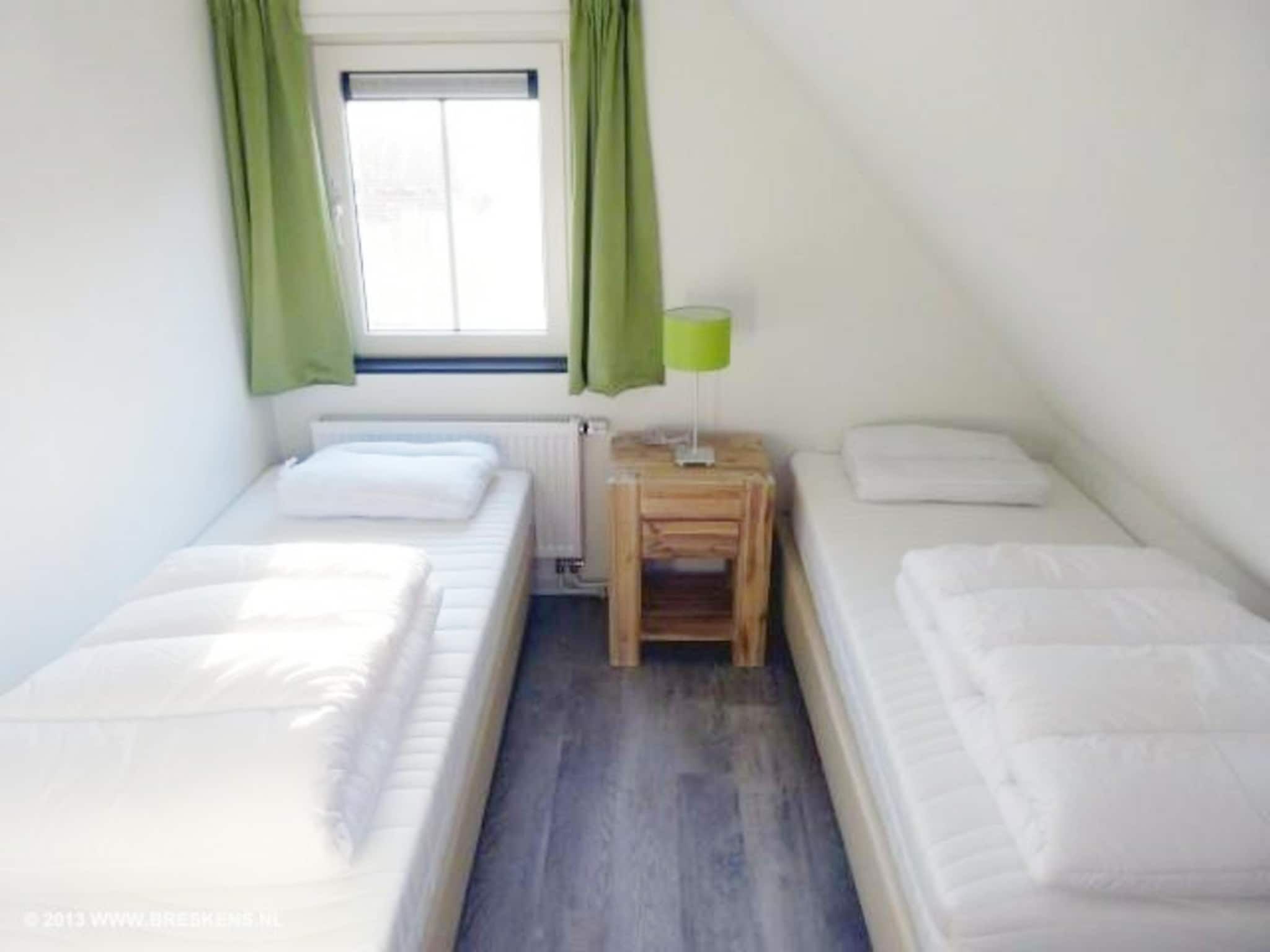 Een slaapkamer van Landgoed de Lente 40 Sneeuwklokje Breskens in Breskens