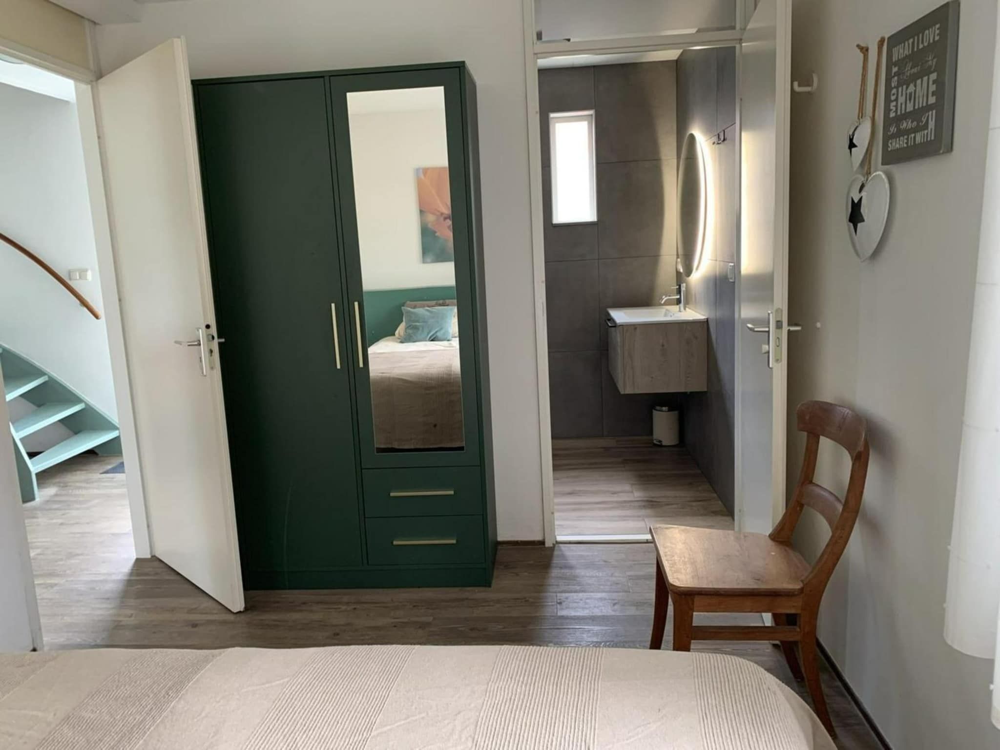 Een slaapkamer van Scheldeveste 137 Schelde breskens in Breskens