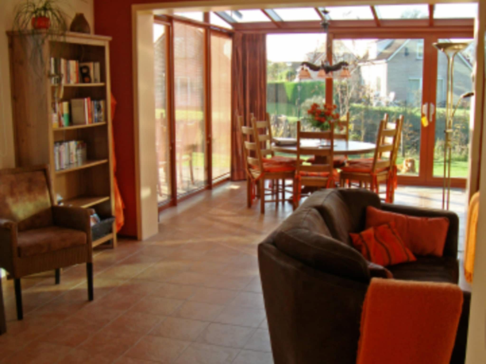 De woonkamer van Scheldeveste 136 Schelde Breskens in Breskens