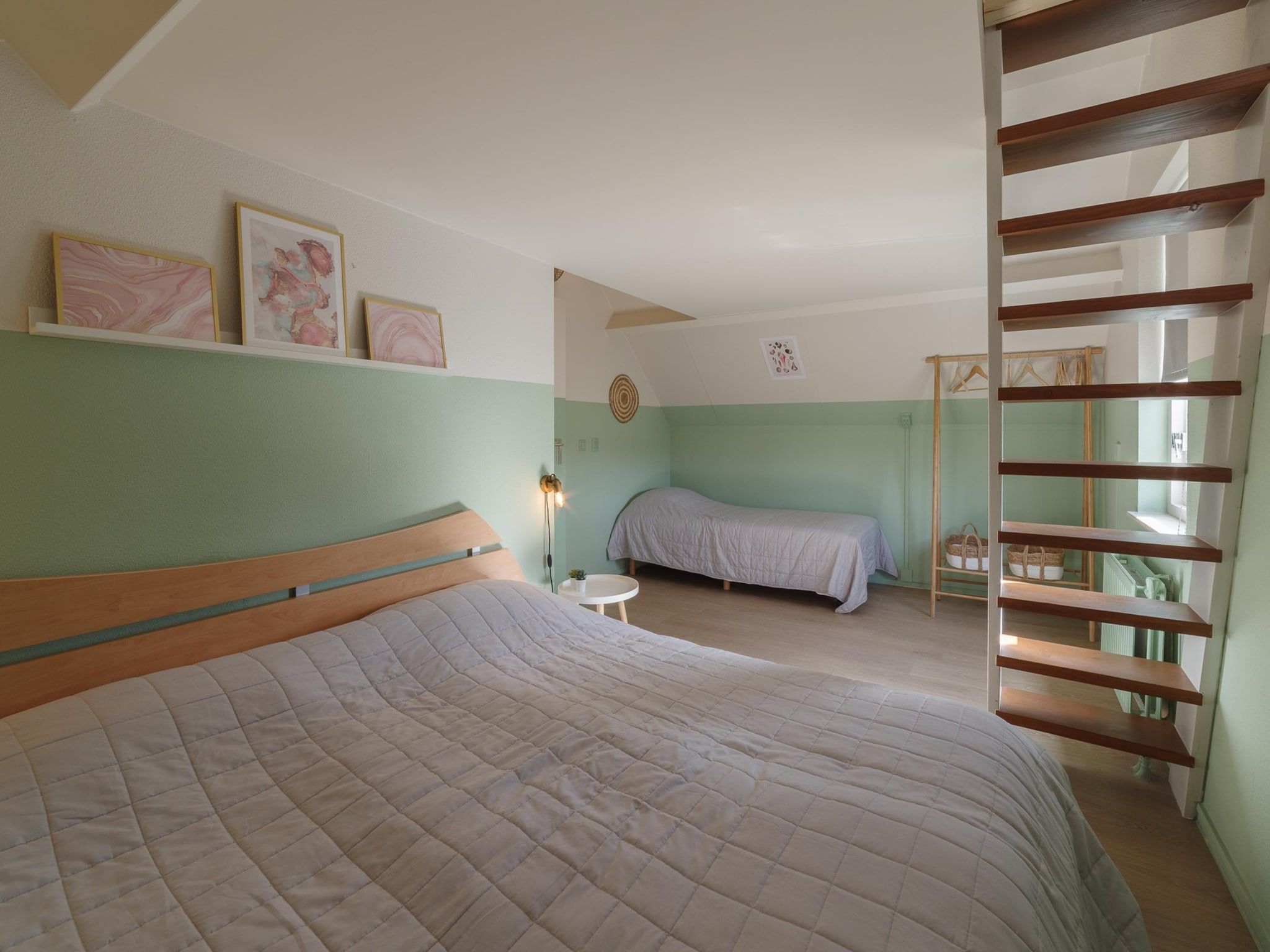 Een slaapkamer van Villapark De Oesterbaai 8 in Wemeldinge