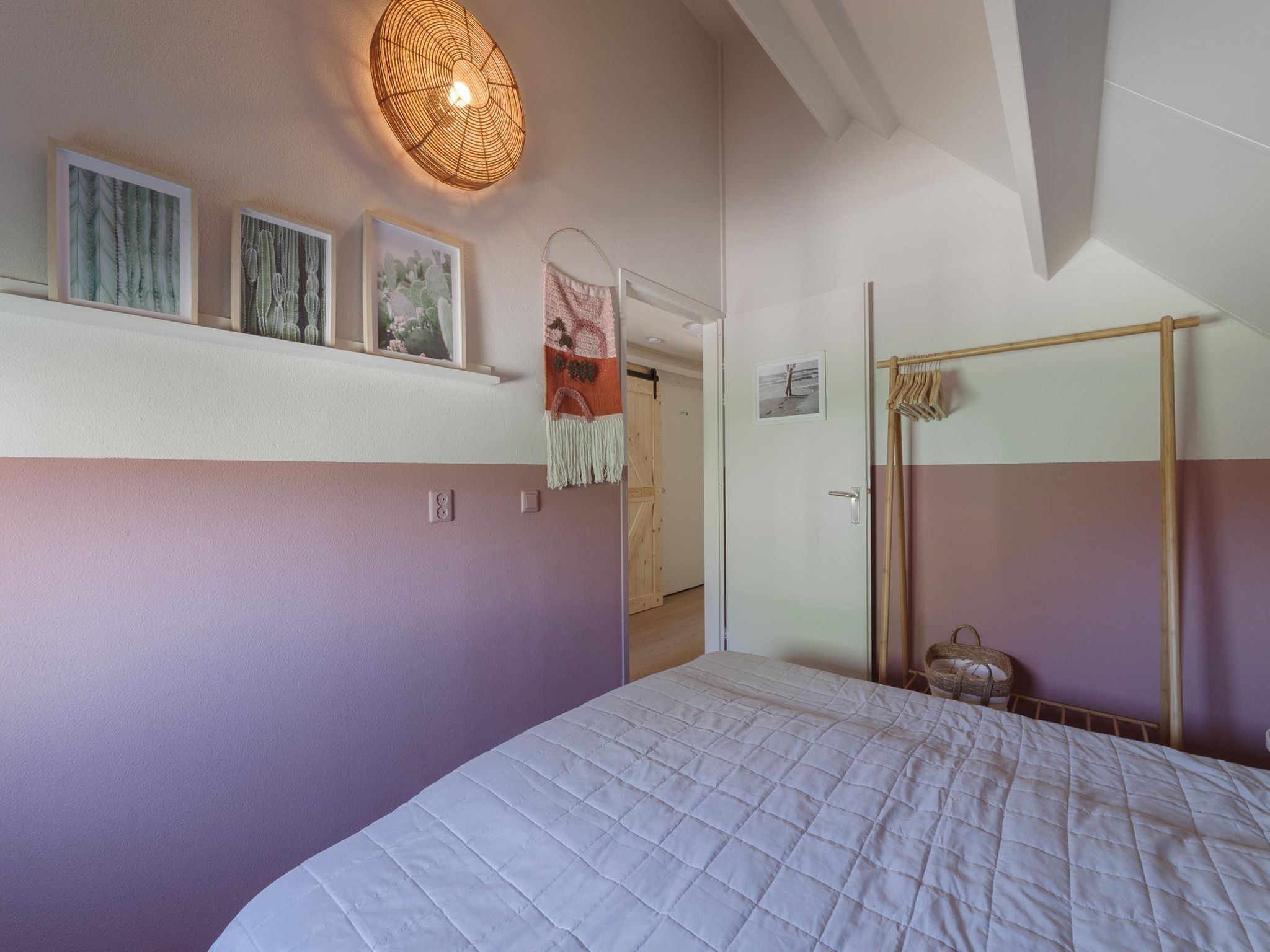 Een slaapkamer van Villapark De Oesterbaai 8 in Wemeldinge