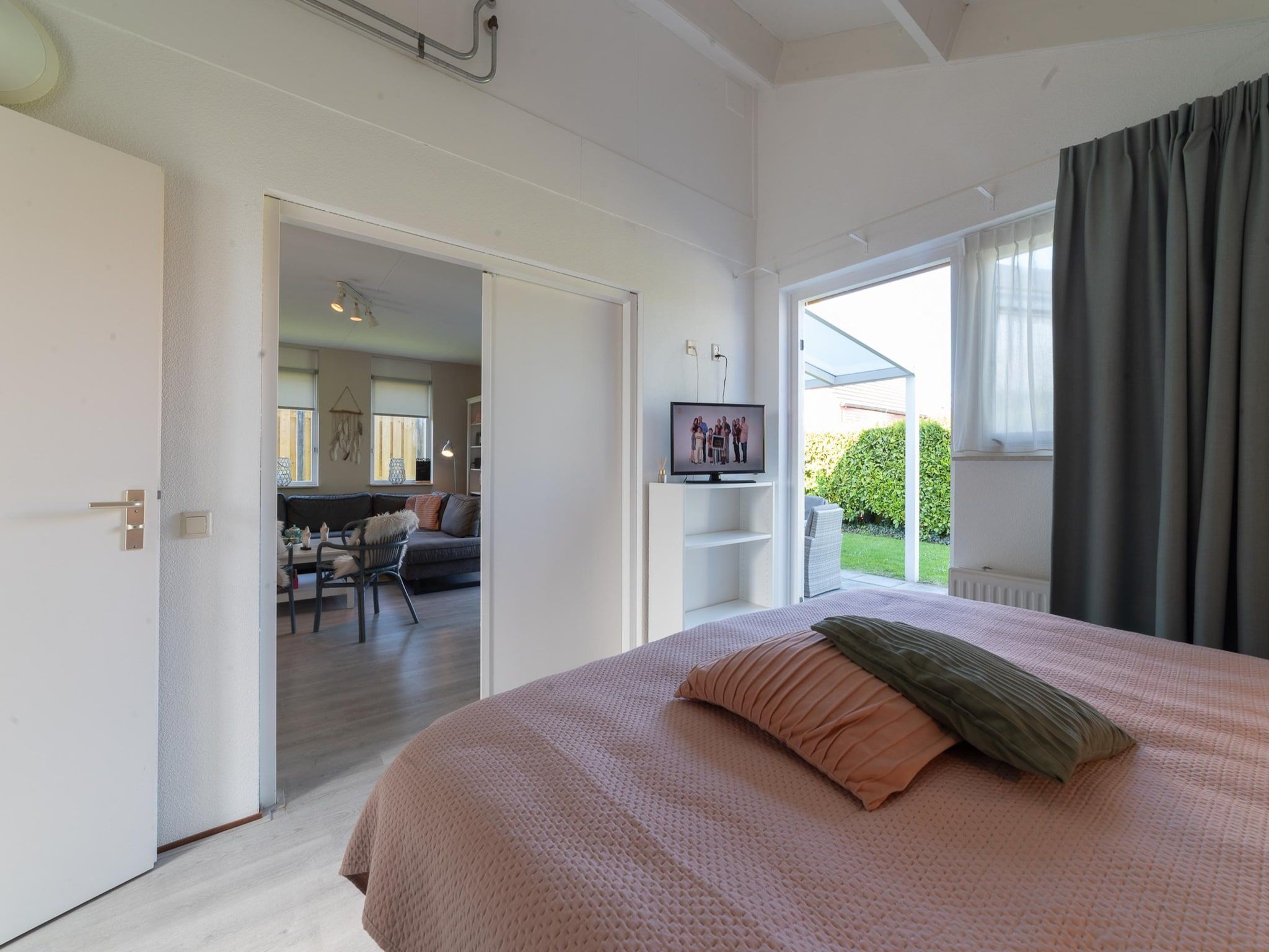 Een slaapkamer van Villapark De Oesterbaai 31 in Wemeldinge