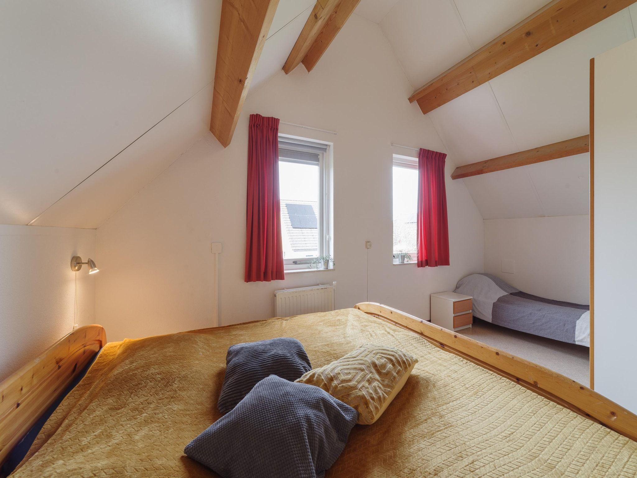 Een slaapkamer van Villapark De Oesterbaai 54 in Wemeldinge