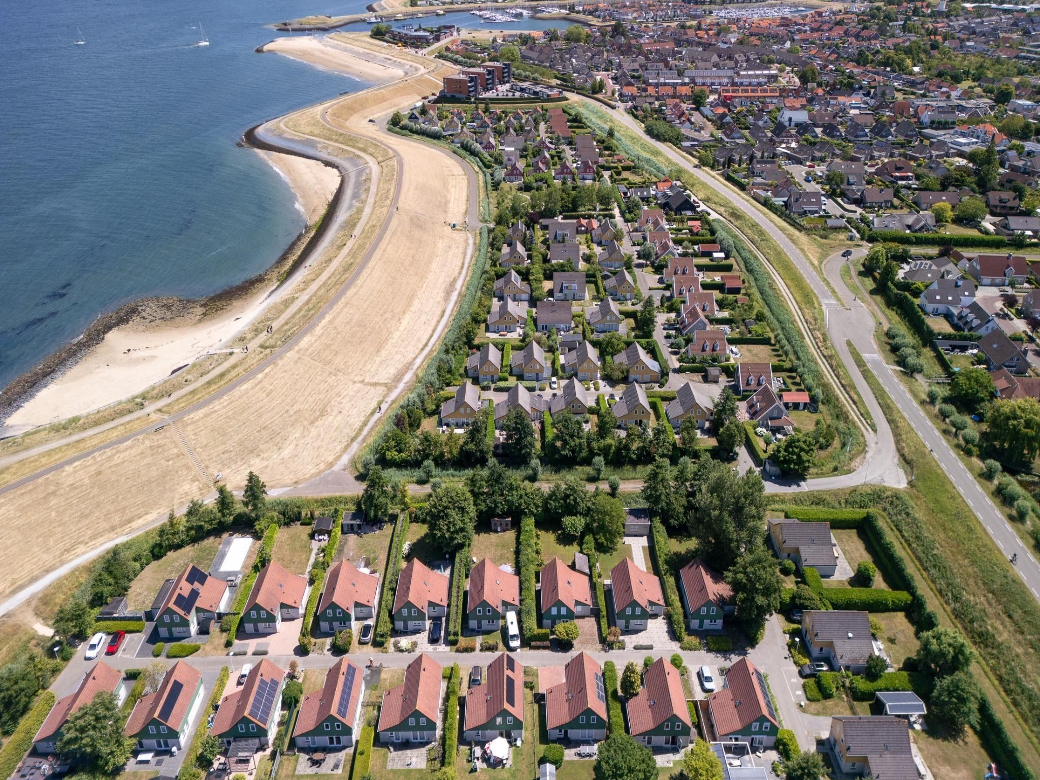 De omgeving van Villapark De Oesterbaai 92 in Wemeldinge