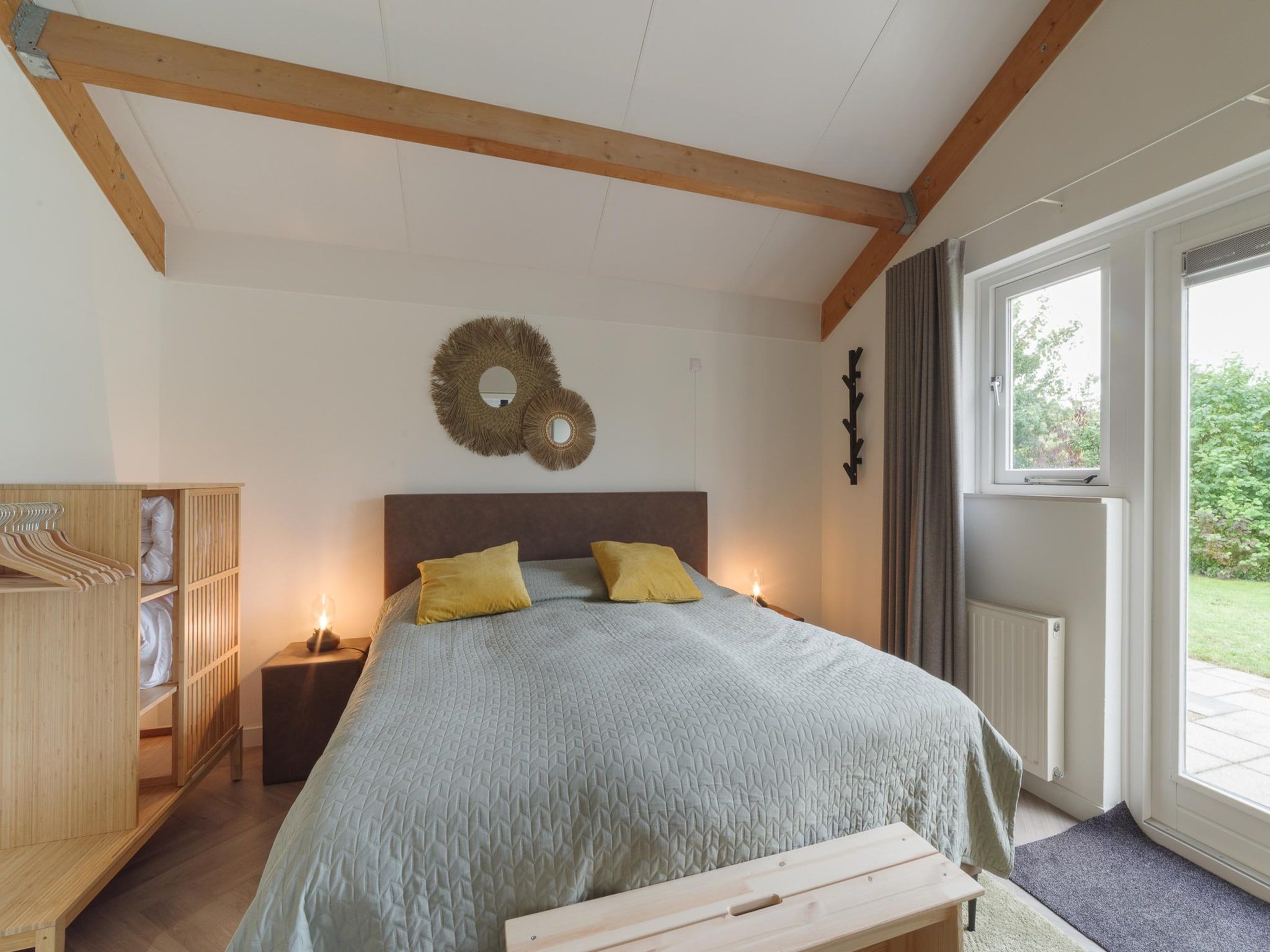 Een slaapkamer van Villapark De Oesterbaai 126 in Wemeldinge