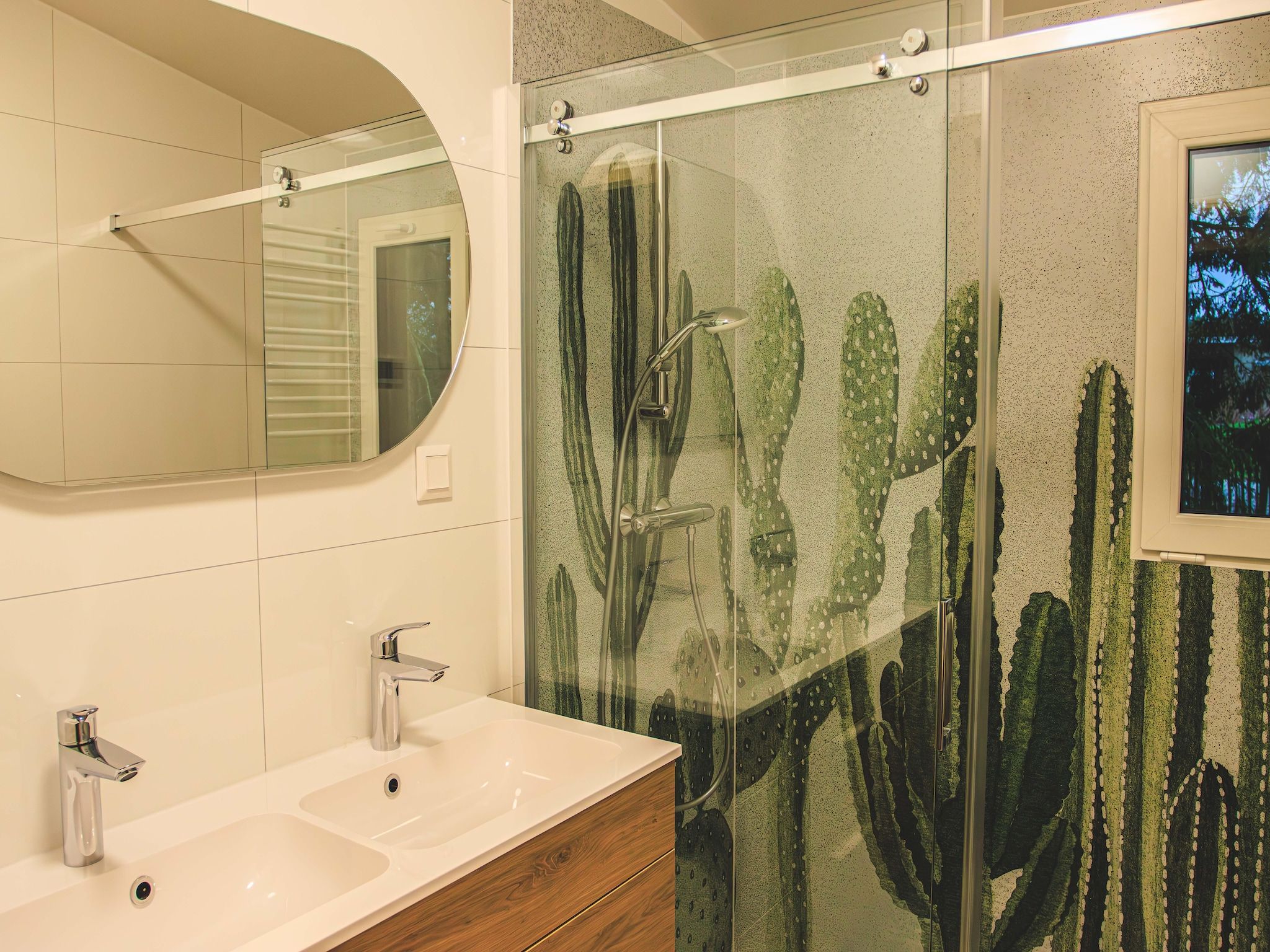 De badkamer van Rancho Grande in Slagharen