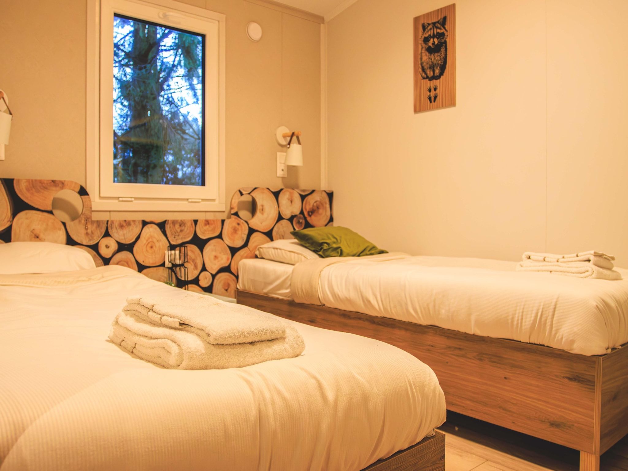 Een slaapkamer van Rancho Grande in Slagharen