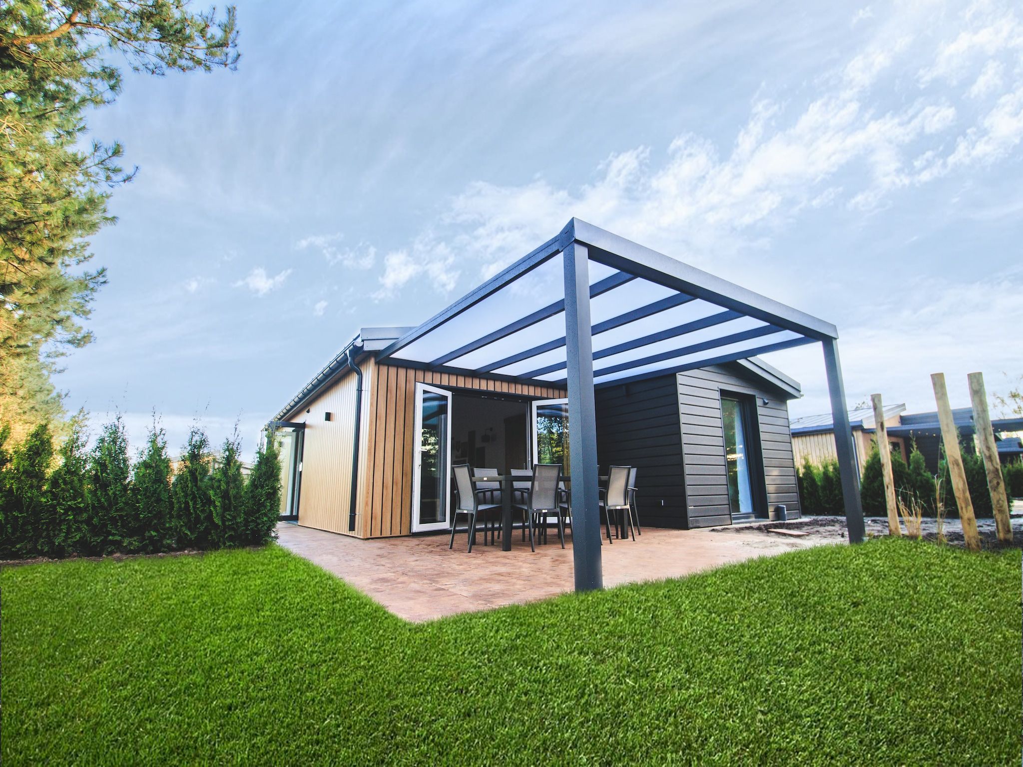 De buitenkant van Rancho Grande in Slagharen