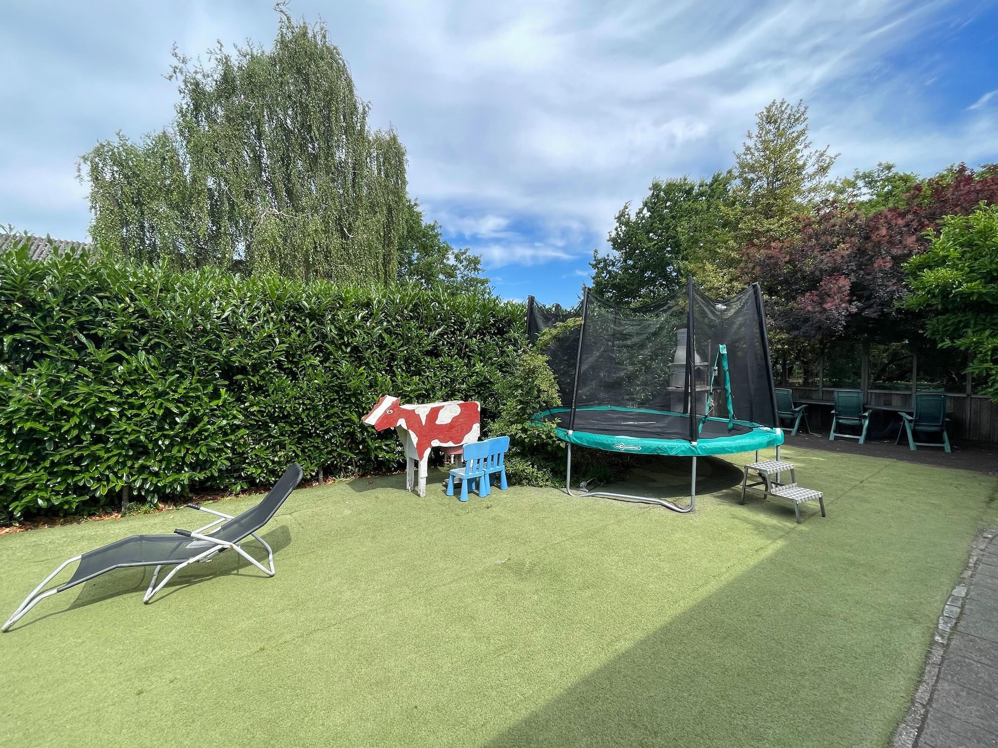 De tuin van Wijsthoeve in Uden