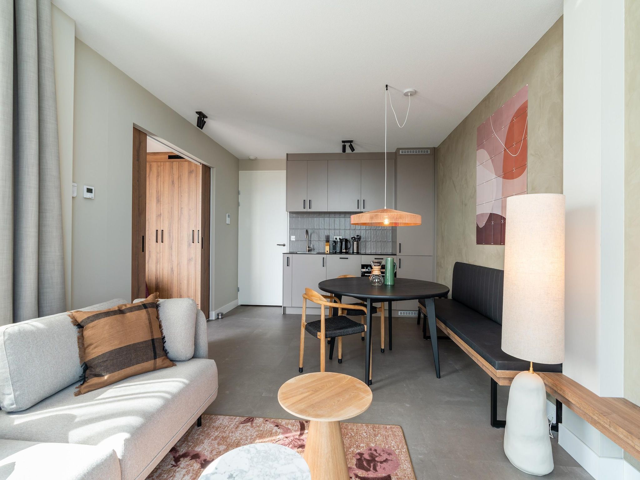 De woonkamer van Walden 3 in Den Haag