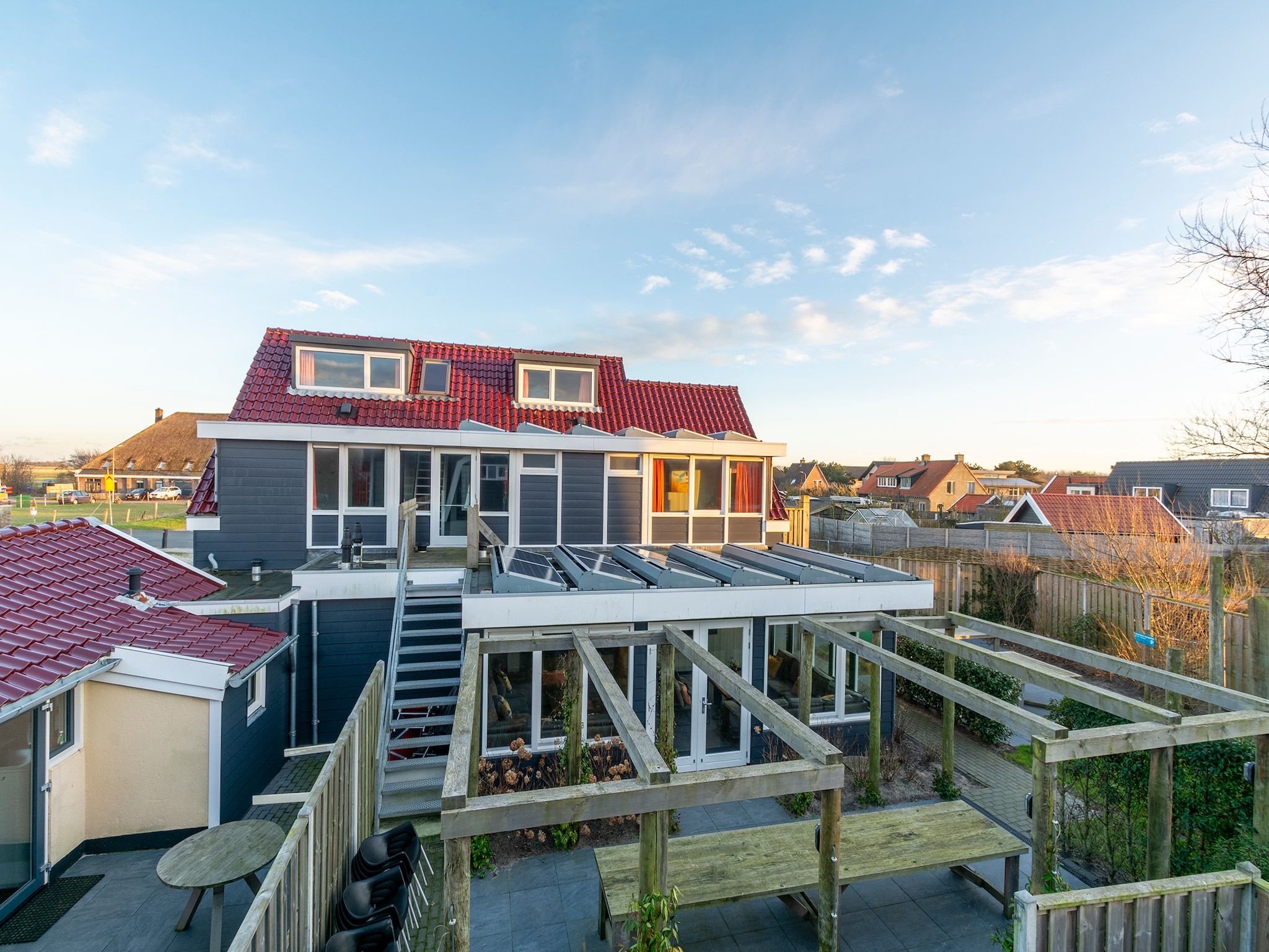 De buitenkant van Groote Kaap in Callantsoog