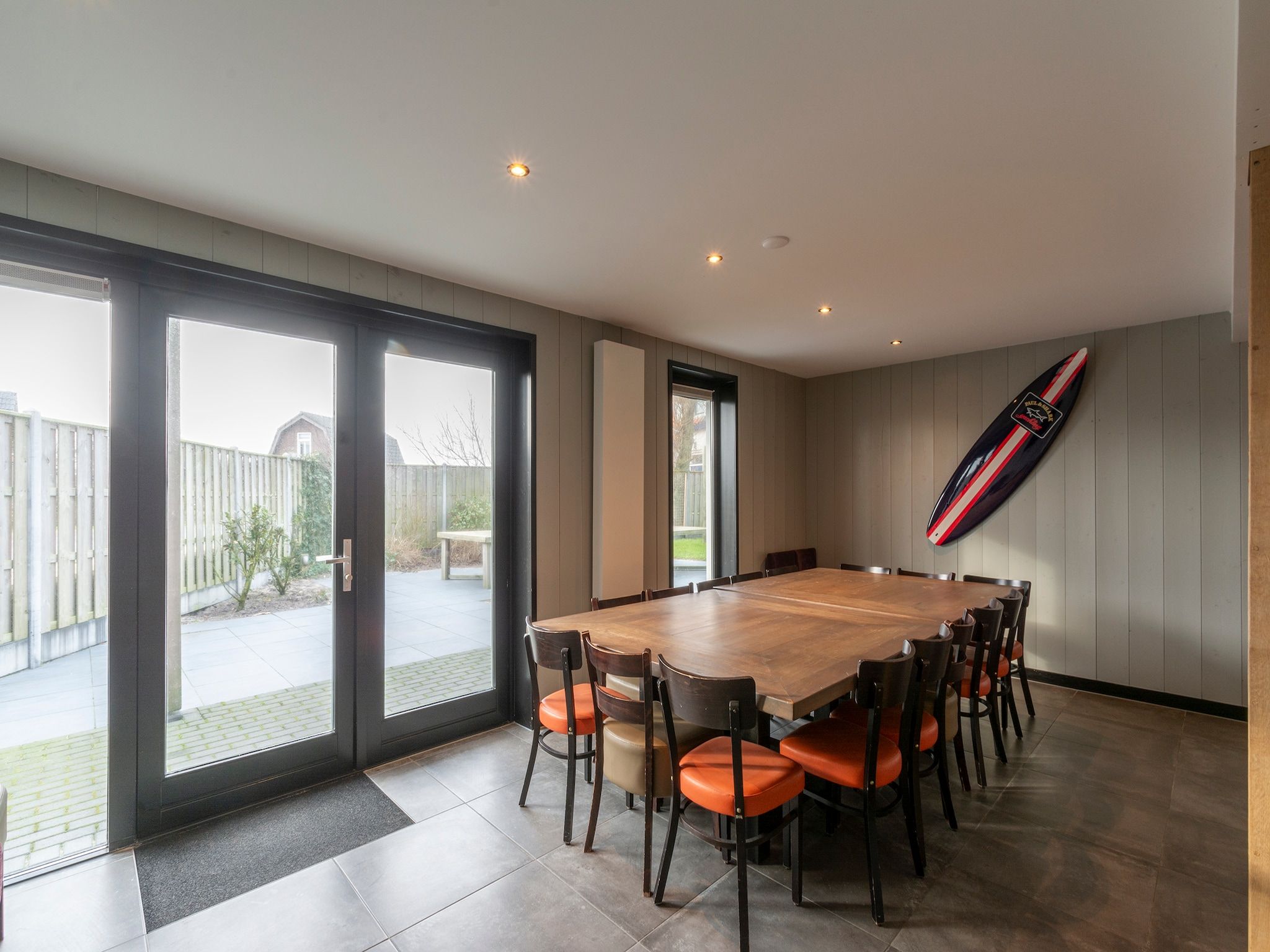 De eetkamer van Groote Kaap in Callantsoog