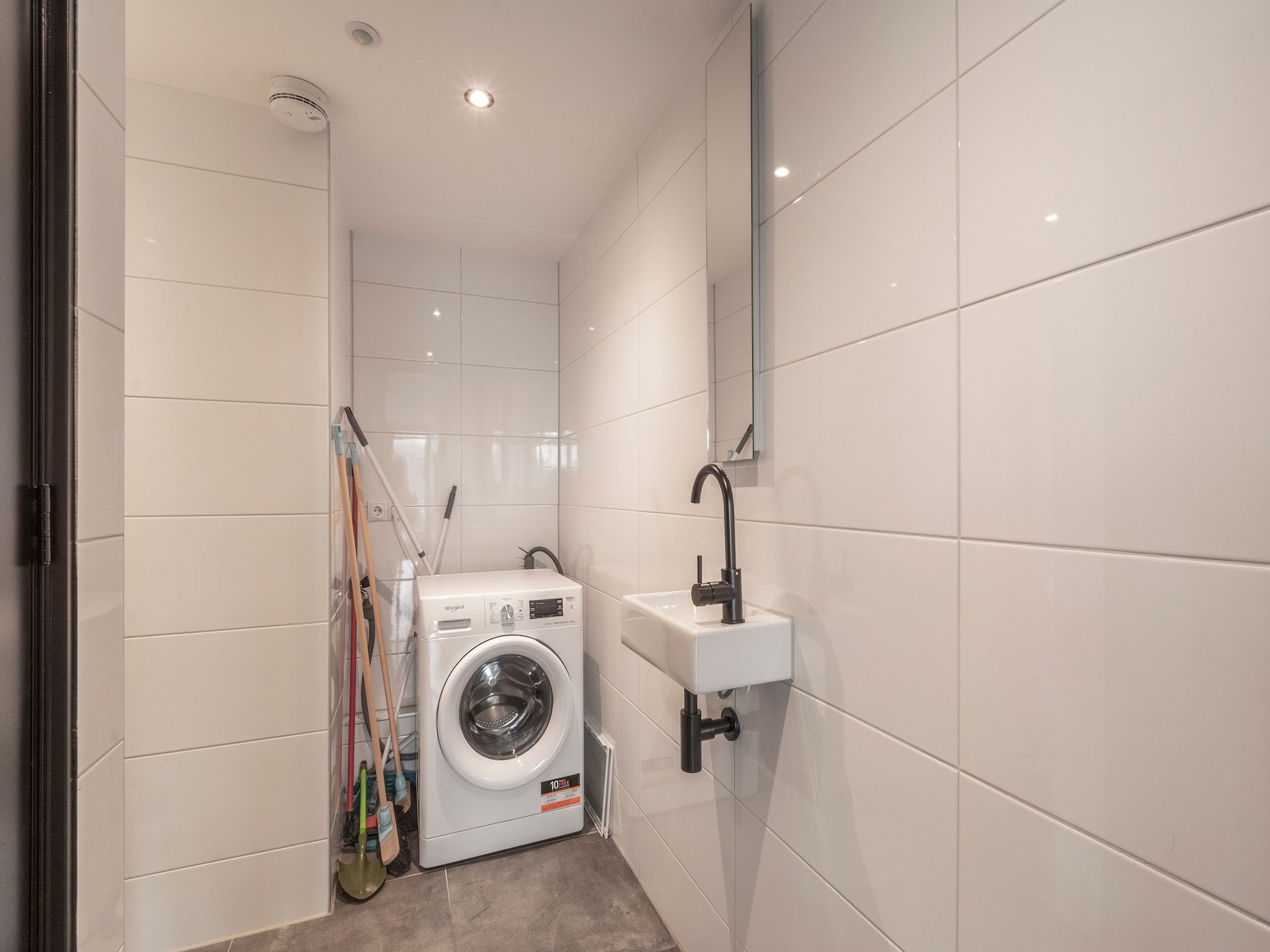 De badkamer van Groote Kaap in Callantsoog