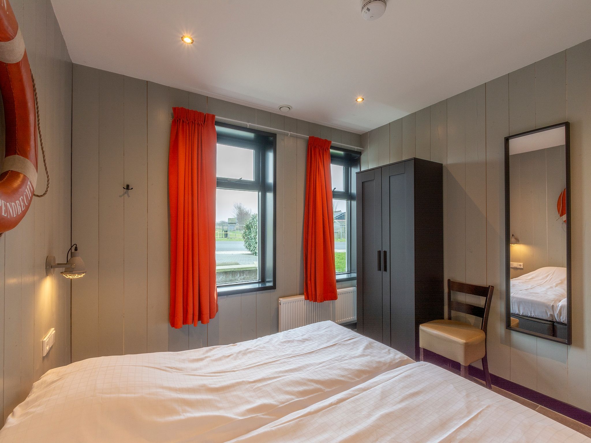 Een slaapkamer van Groote Kaap in Callantsoog