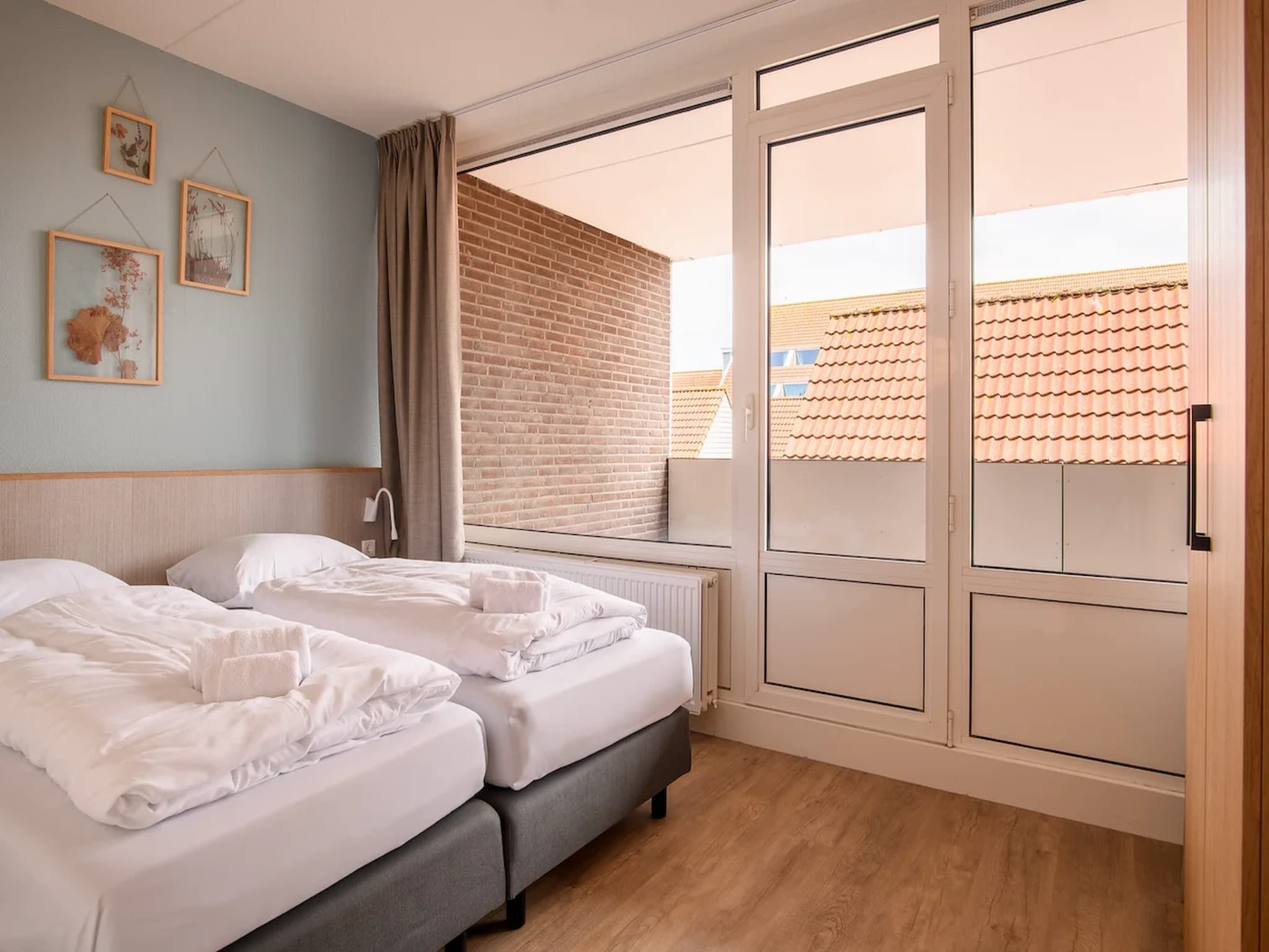 Een slaapkamer van Appartement Luxe 10 in Bruinisse