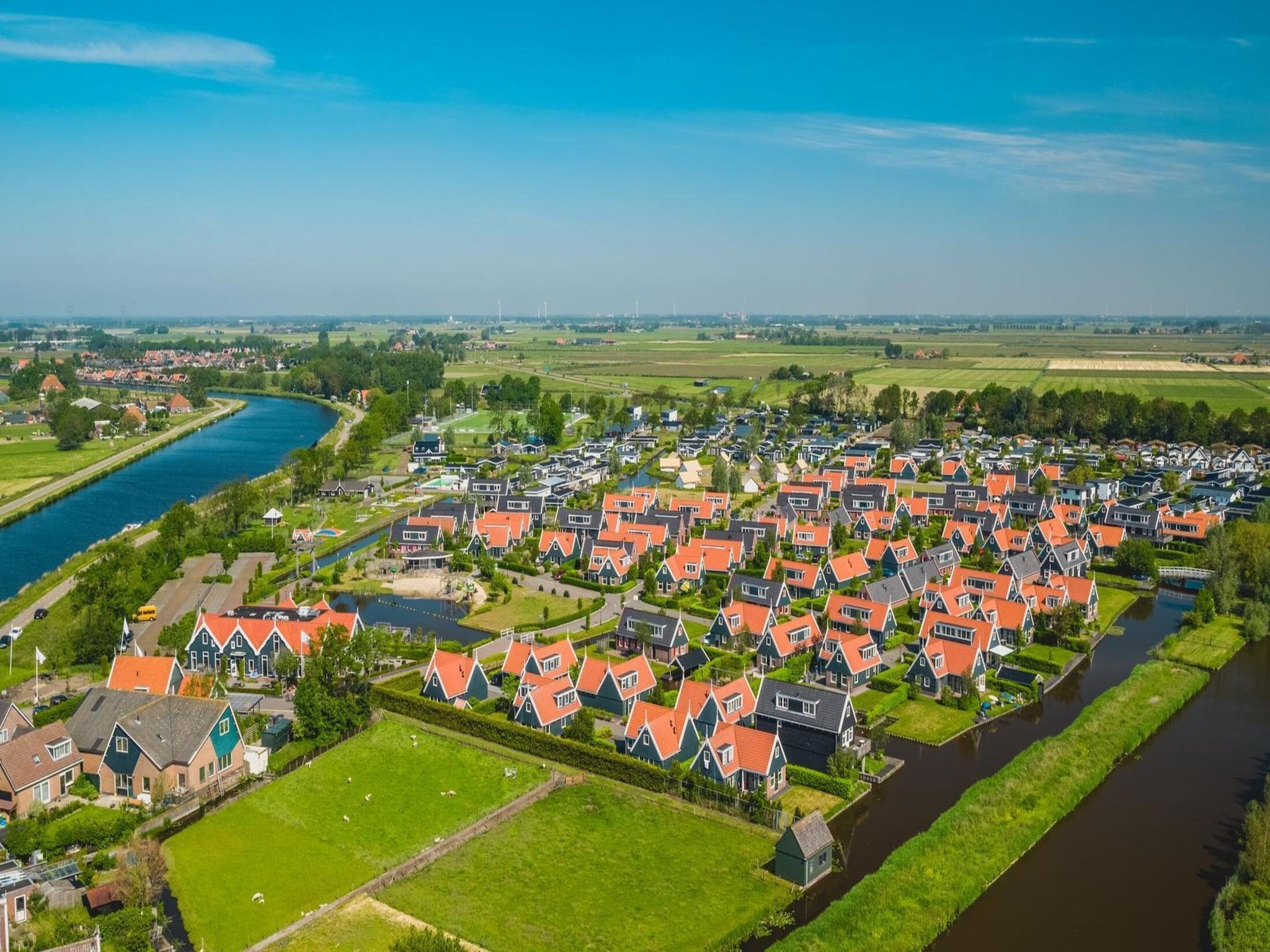 De omgeving van De Rijp  10 personen in West-Graftdijk