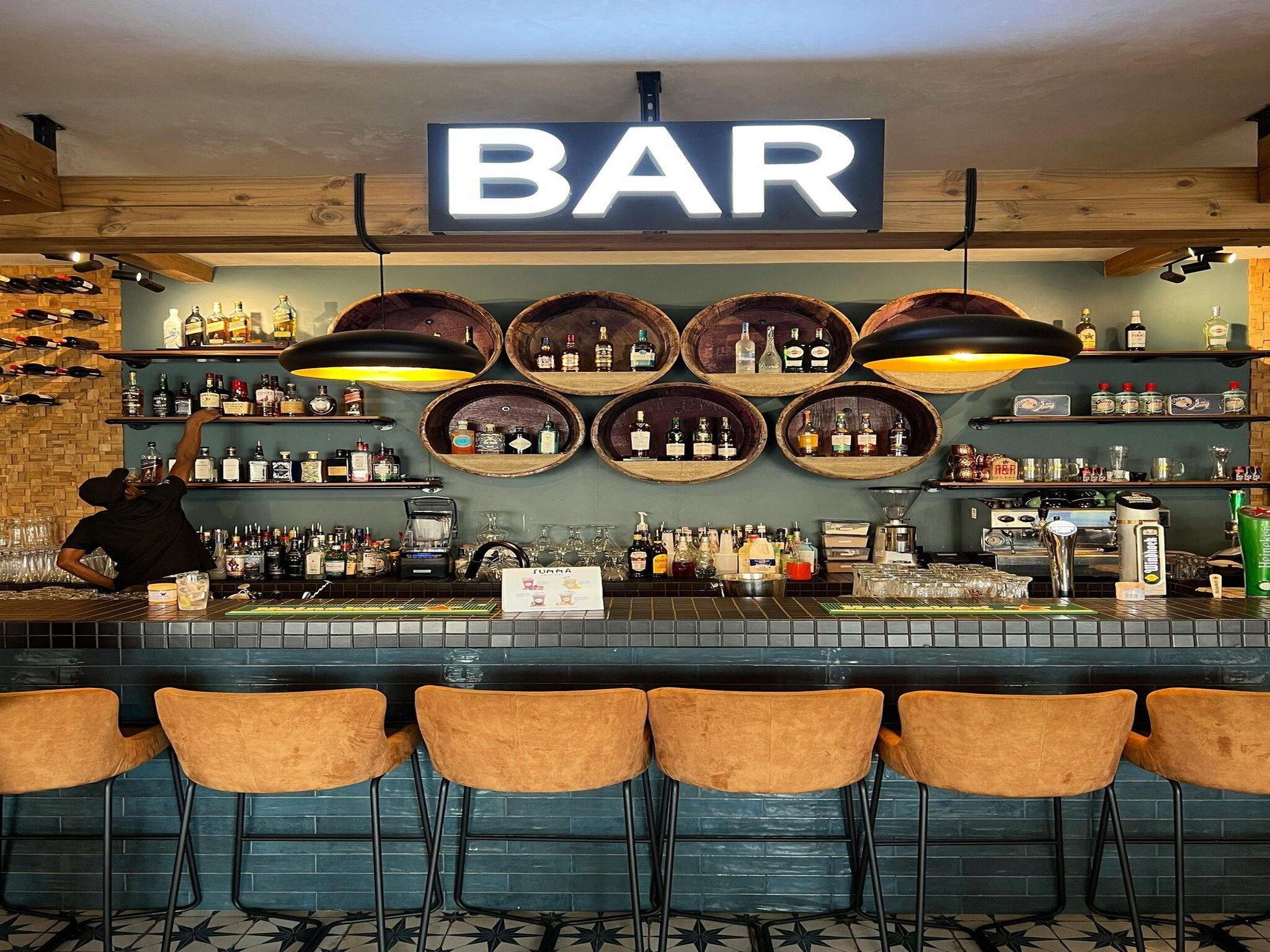 De woonkamer van Groepsaccommodatie + 4 large greenhouses (36 personen) in Scherpenzeel (FR)