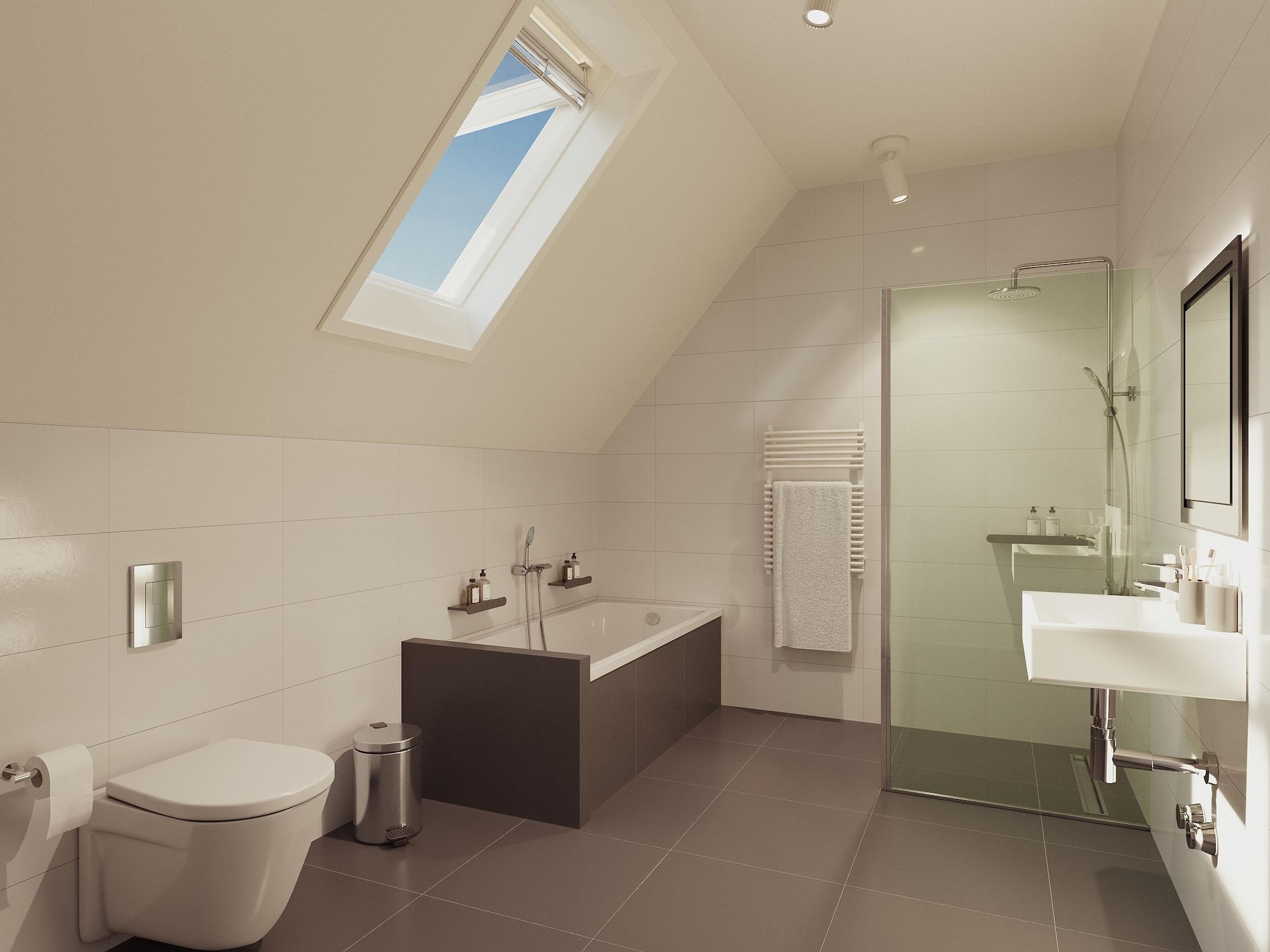 De badkamer van Tumulibos Lifestyle in TA Gasselte